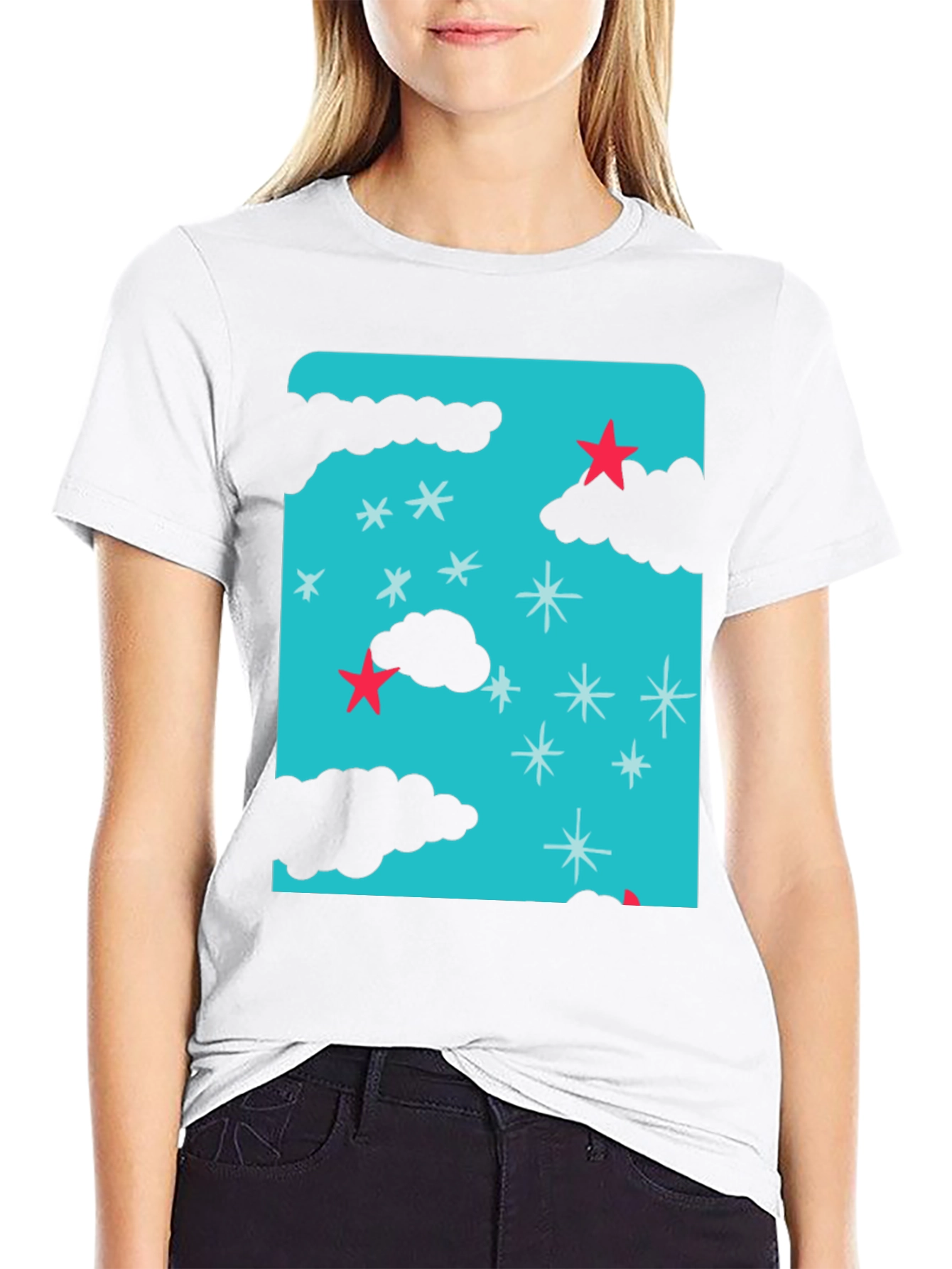 Starry Night T-Shirt - Fun Graphic Tee