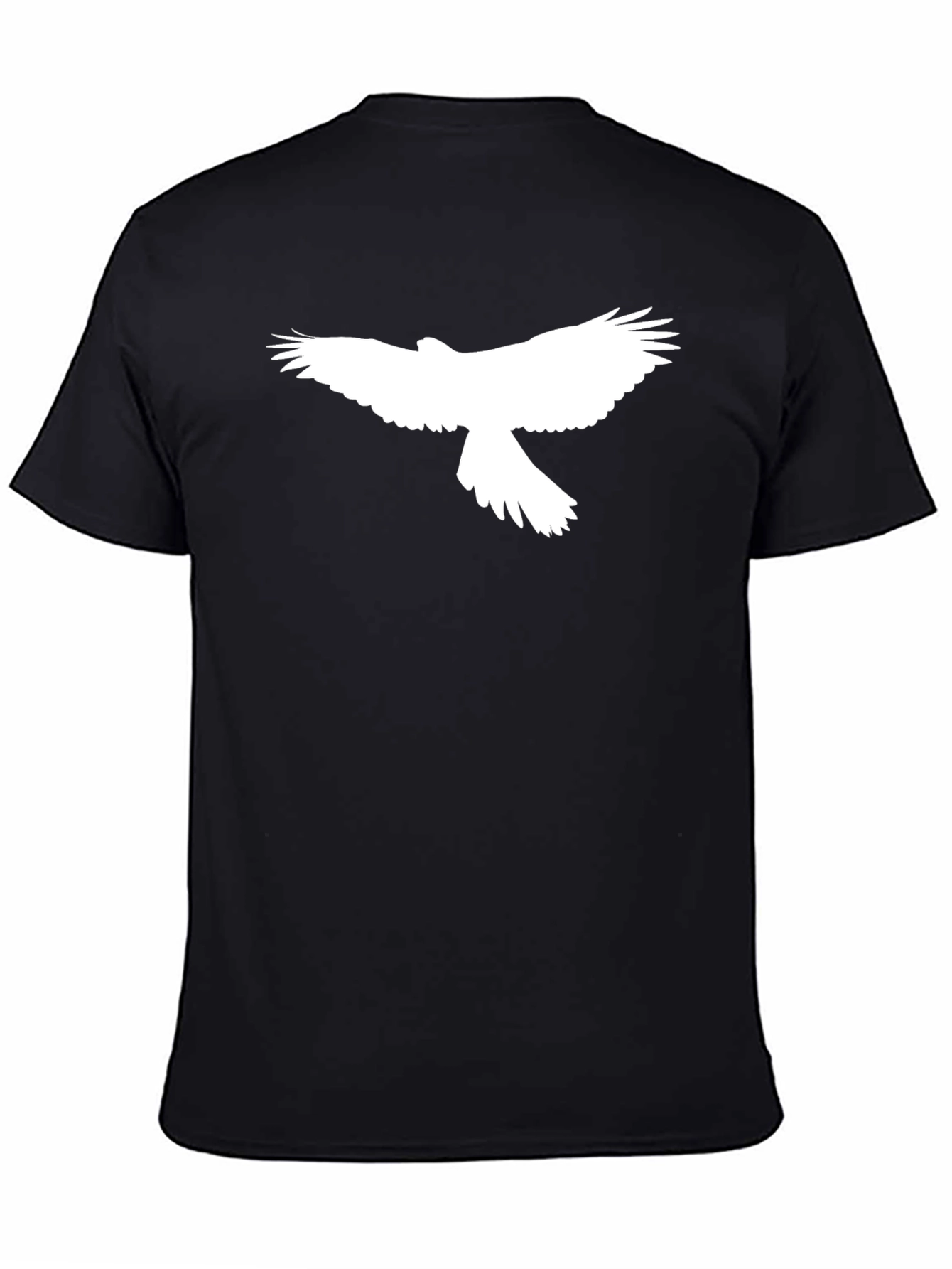 Black Eagle Graphic Tee - Mens Stylish Cotton Shirt