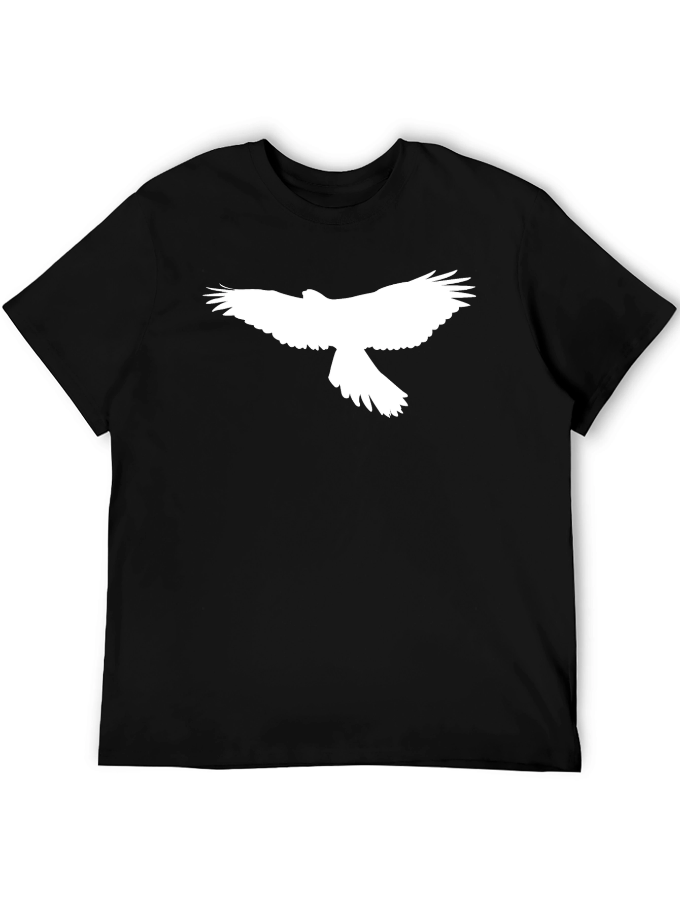Black Eagle Graphic Tee - Mens Stylish Cotton Shirt