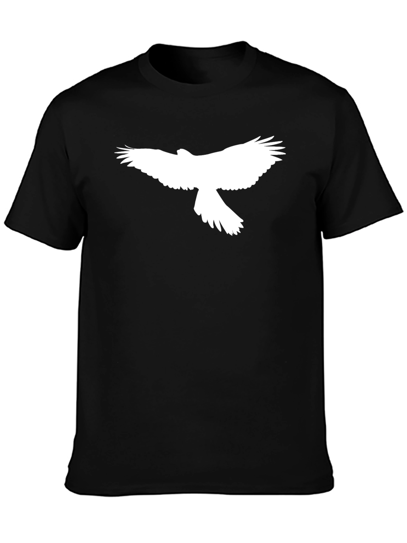 Black Eagle Graphic Tee - Mens Stylish Cotton Shirt