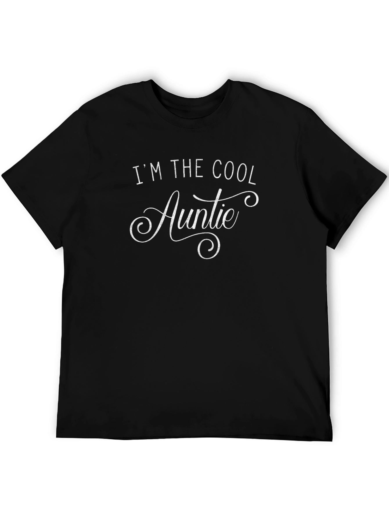 Cool Auntie Graphic Tee - Black