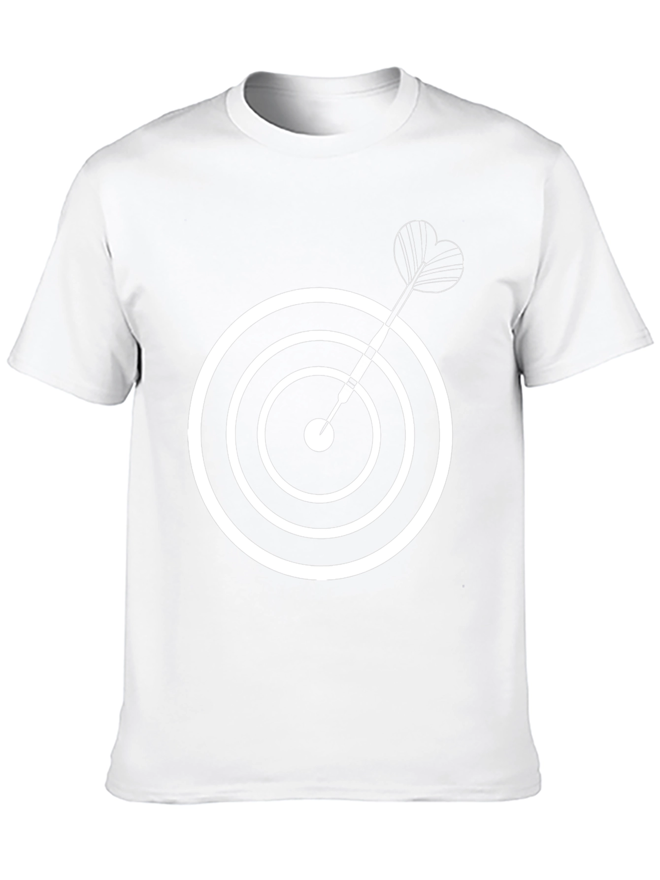 Target Dart T-Shirt - Bullseye Design