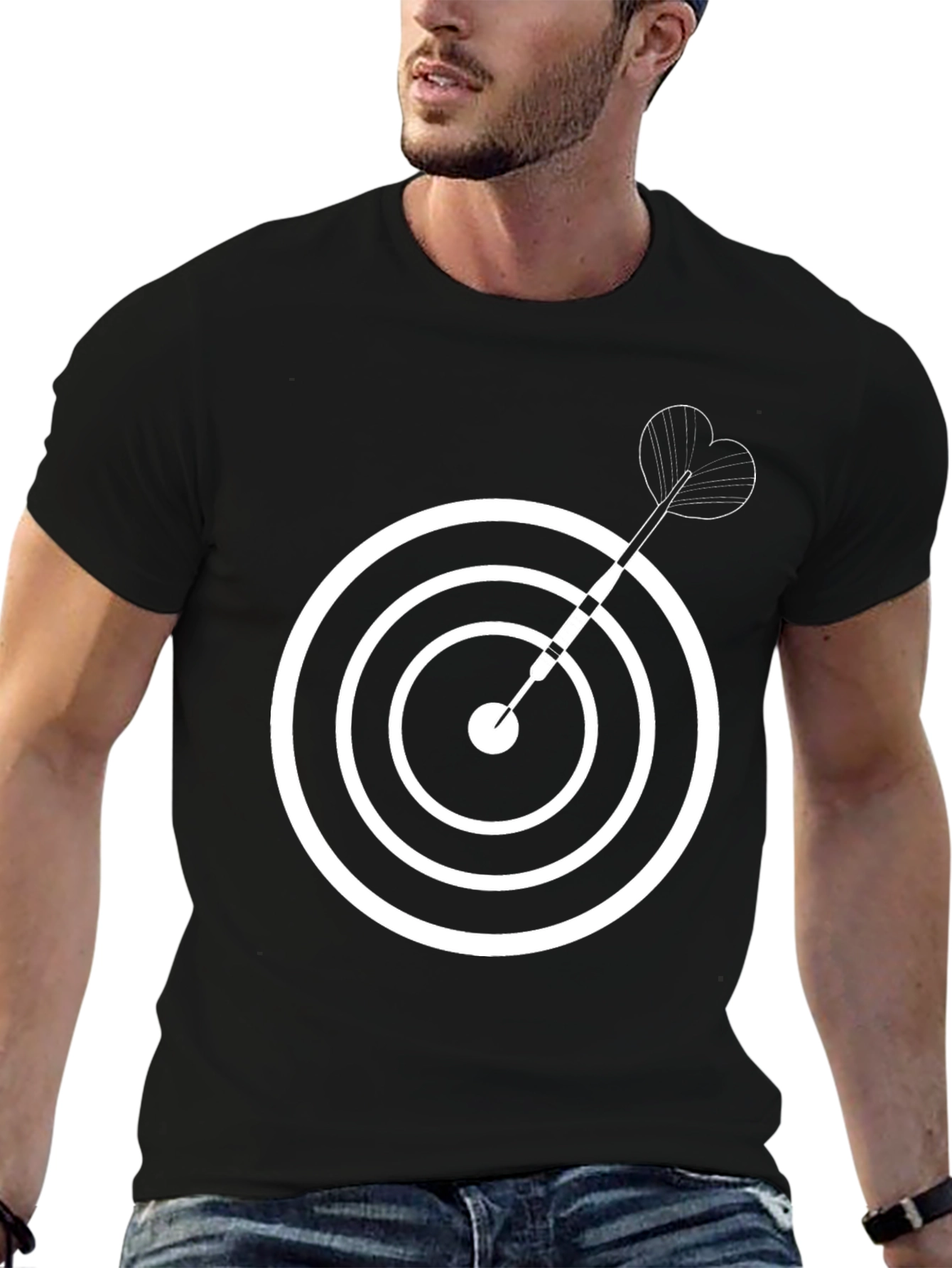 Target Dart T-Shirt - Bullseye Design