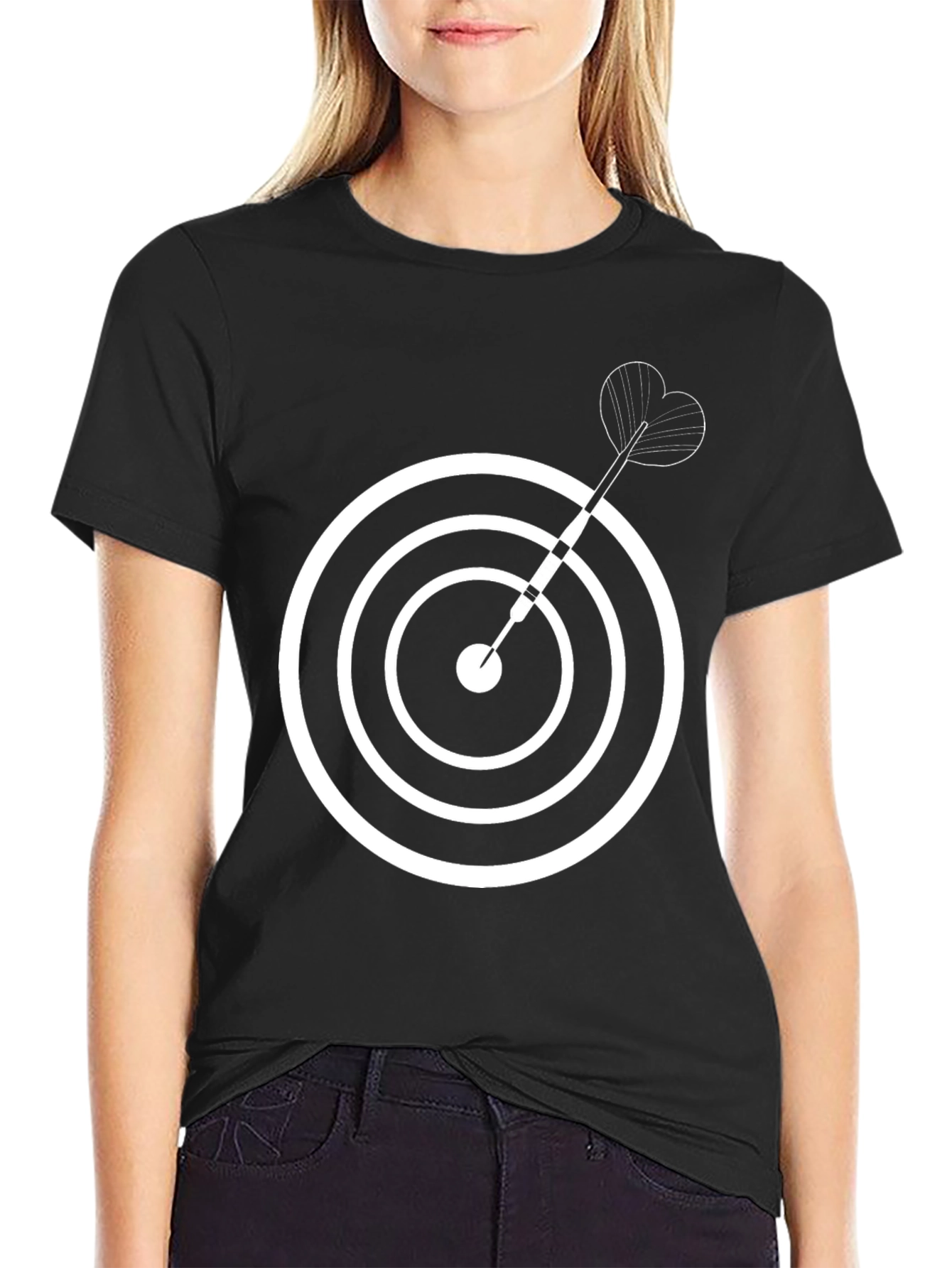 Target Dart T-Shirt - Bullseye Design