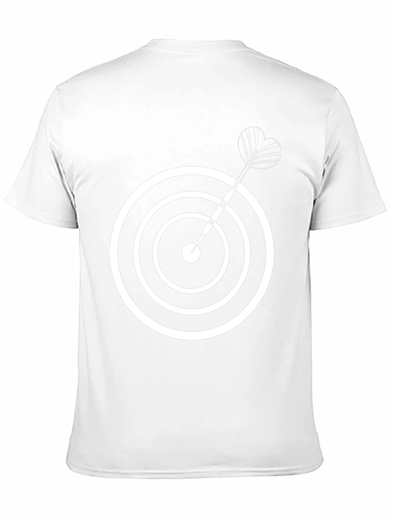 Target Dart T-Shirt - Bullseye Design