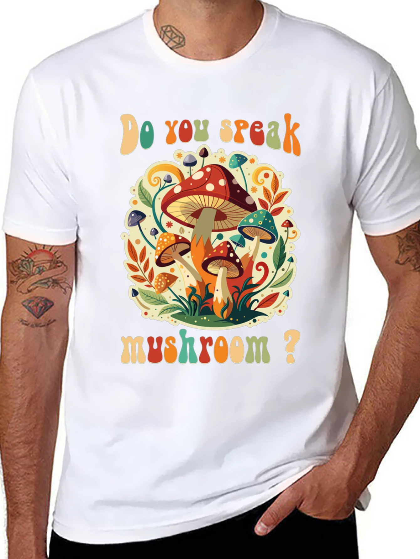 Do You Speak Mushroom? Graphic Tee