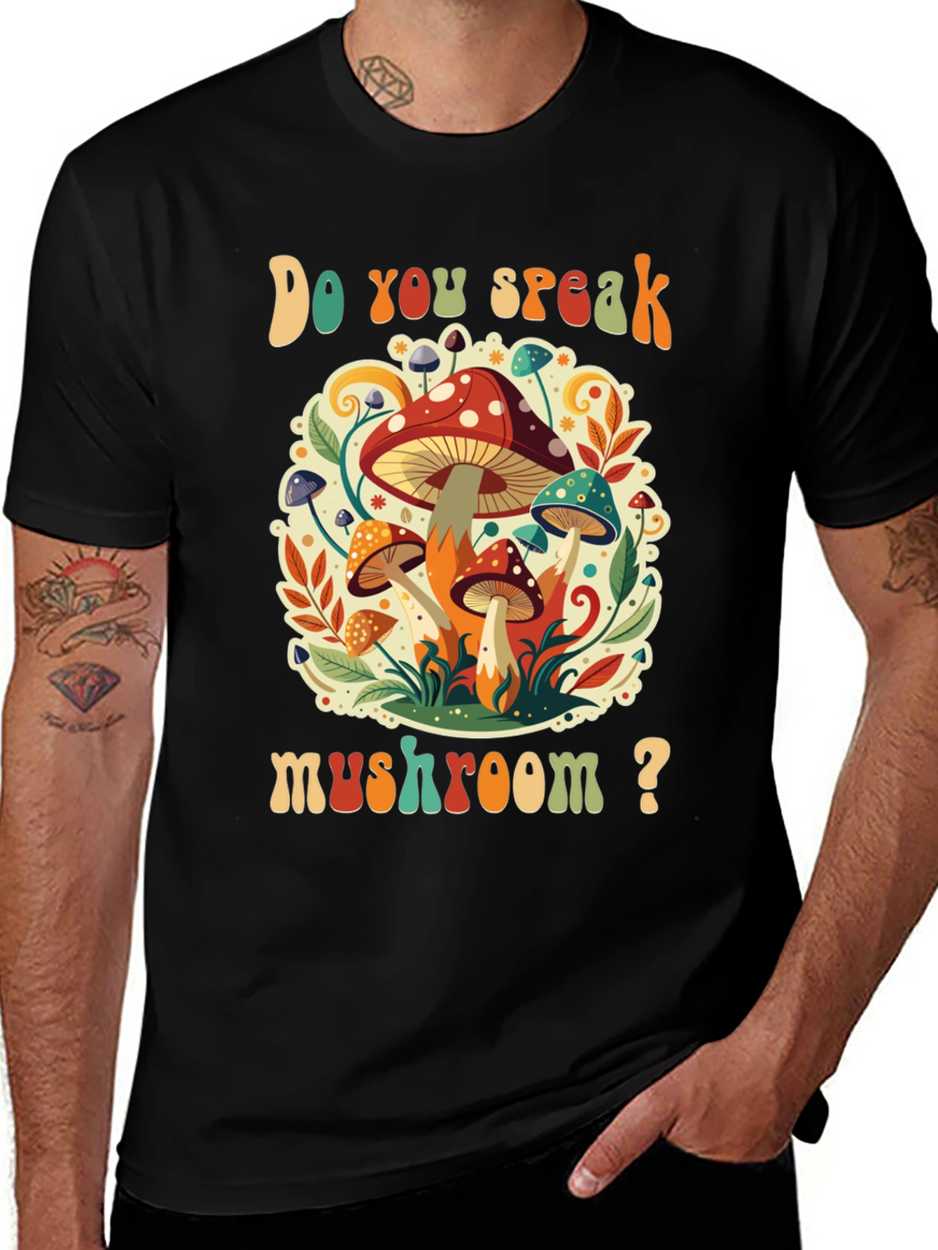 Do You Speak Mushroom? Graphic Tee