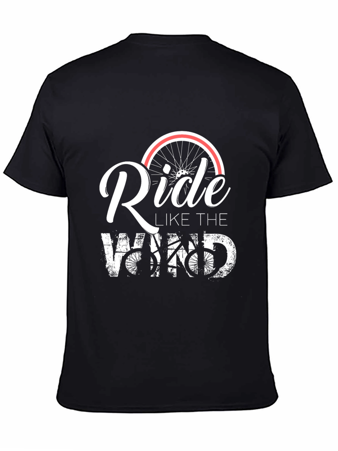 Ride Like The Wind Bike Graphic T-Shirt