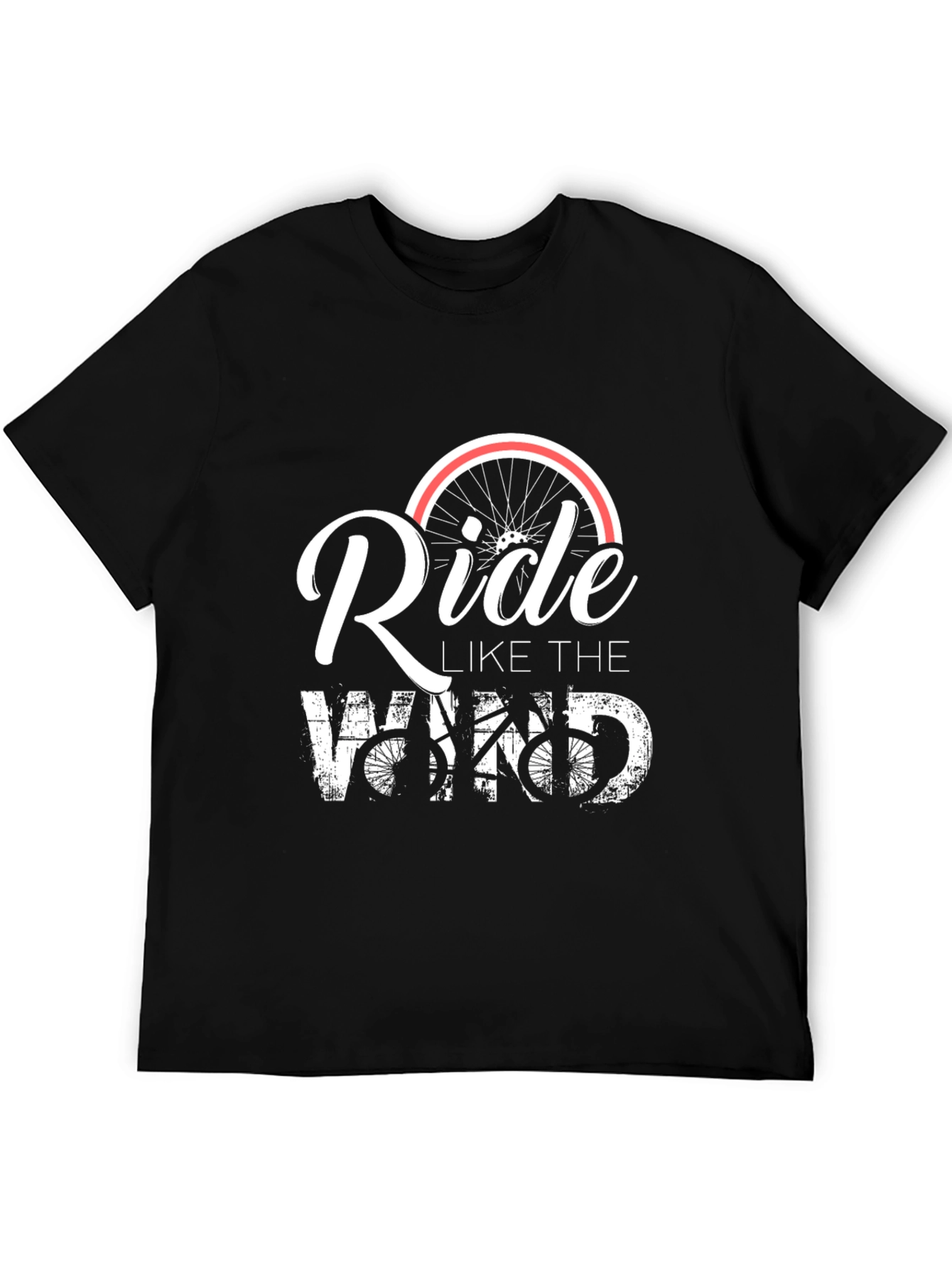 Ride Like The Wind Bike Graphic T-Shirt