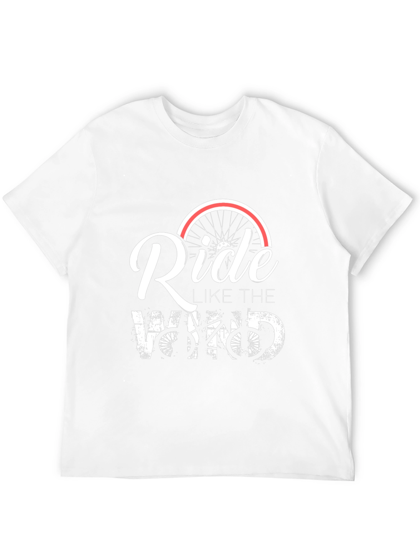 Ride Like The Wind Bike Graphic T-Shirt