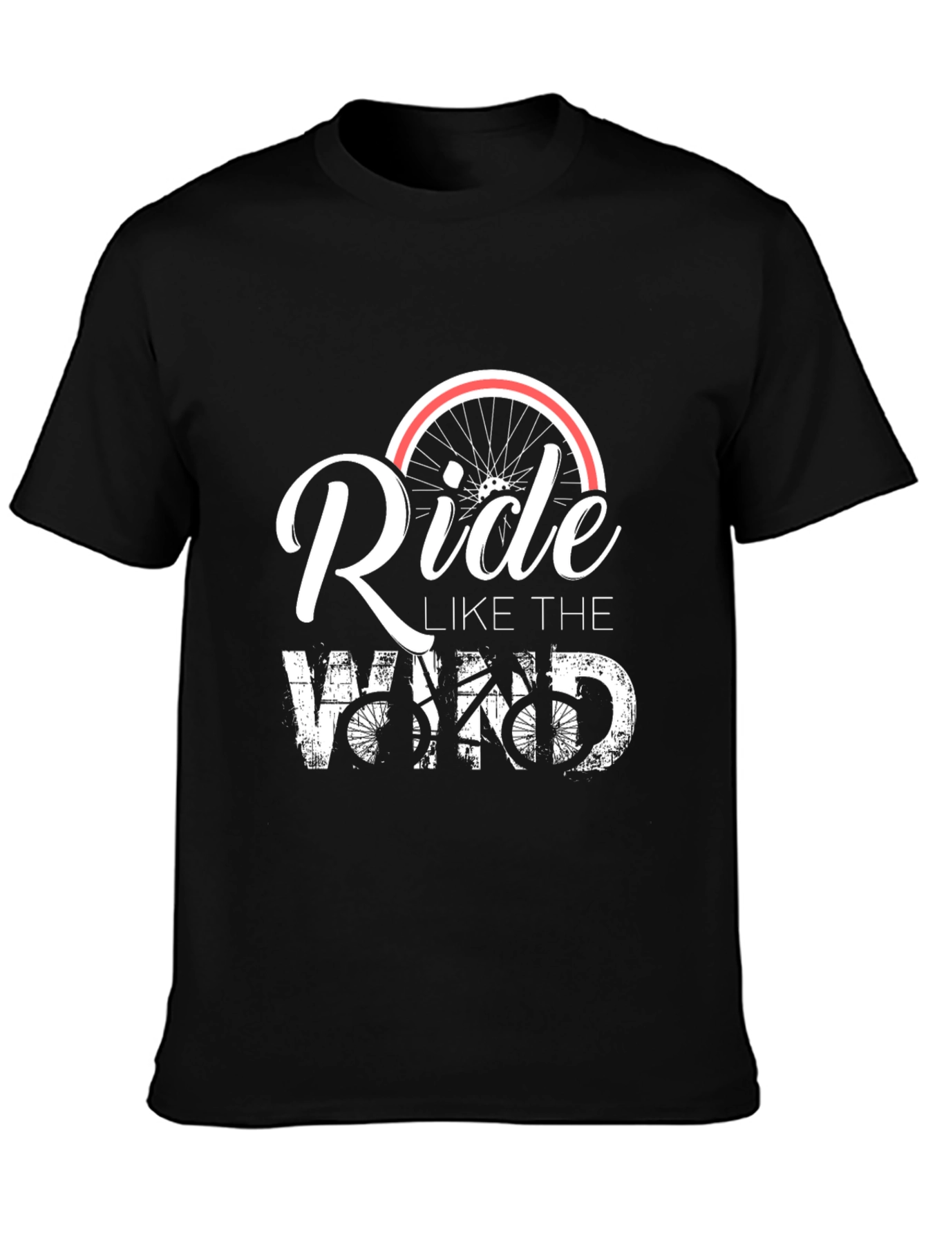 Ride Like The Wind Bike Graphic T-Shirt