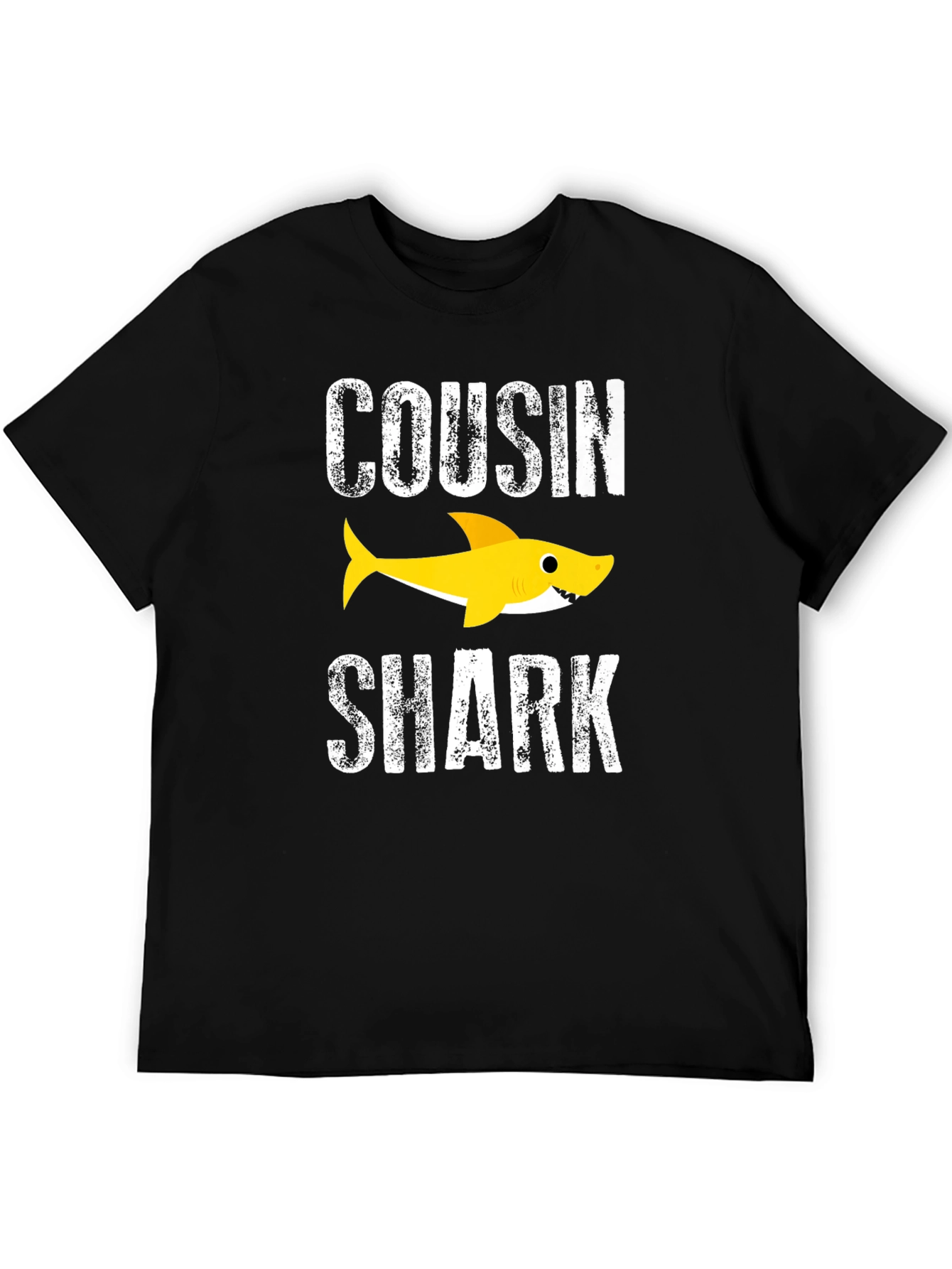 Cousin Shark Graphic Tee - Baby Shark Family T-Shirt