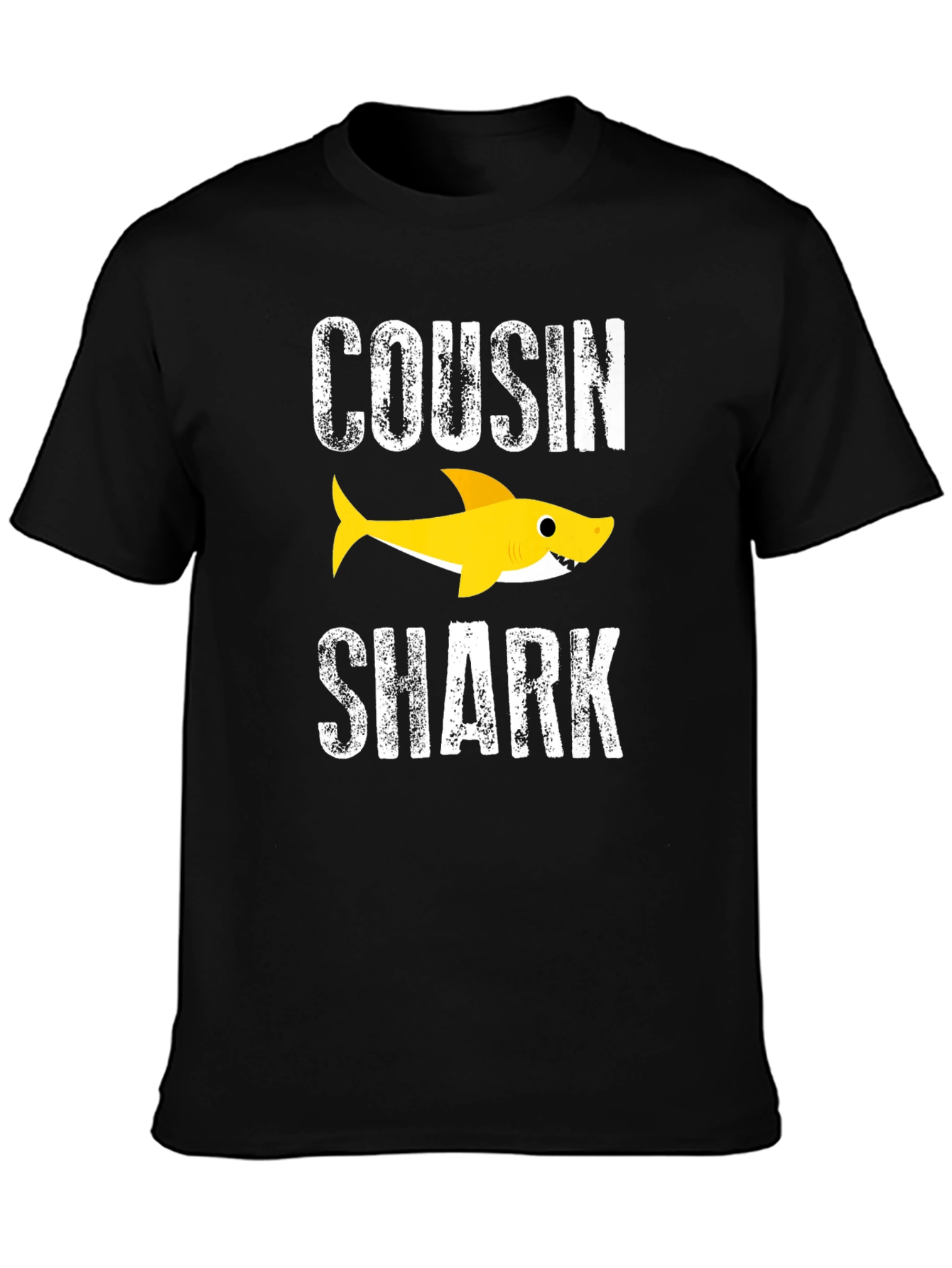 Cousin Shark Graphic Tee - Baby Shark Family T-Shirt