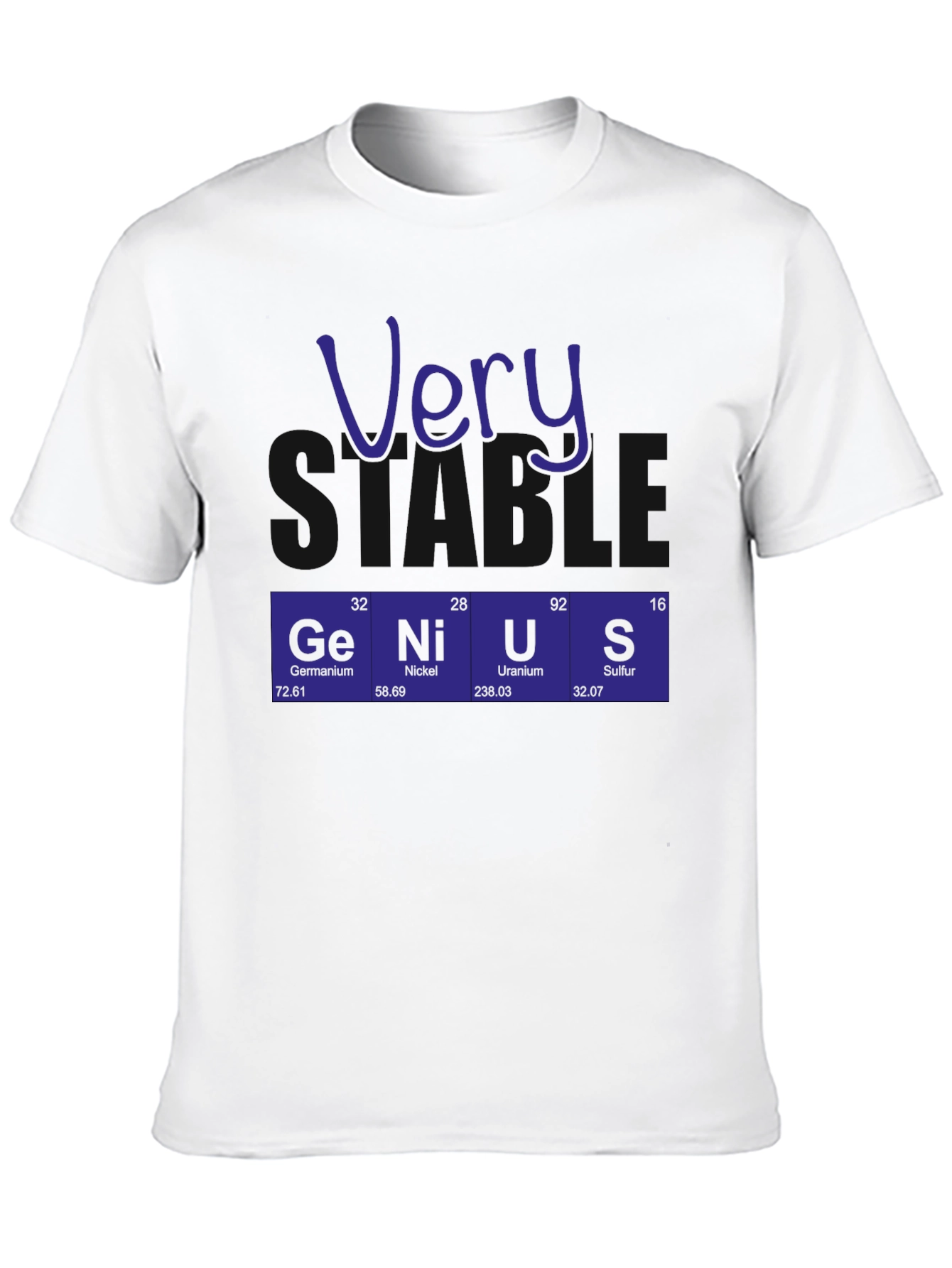 Very Genius T-Shirt - Science Pun Shirt