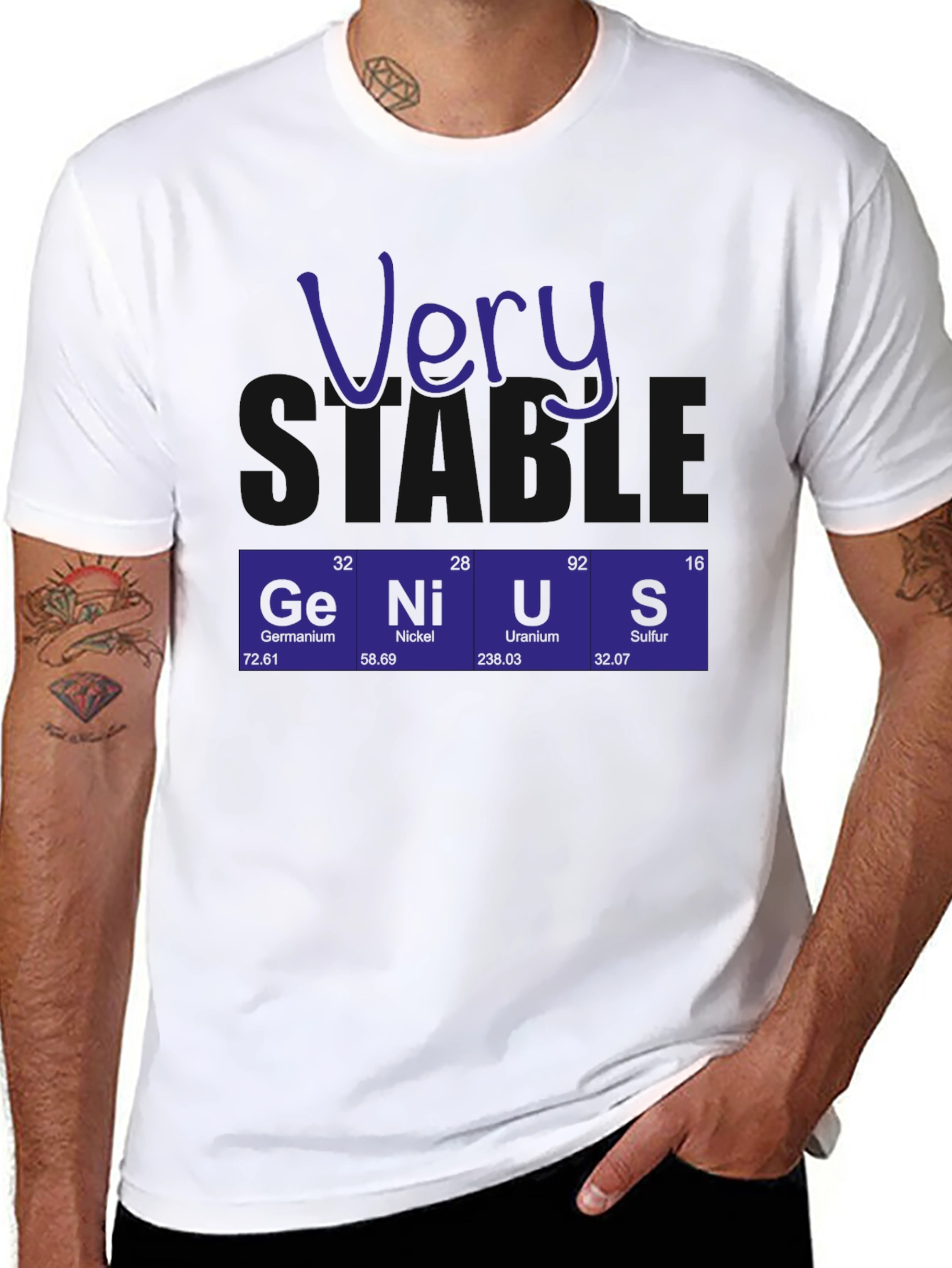 Very Genius T-Shirt - Science Pun Shirt