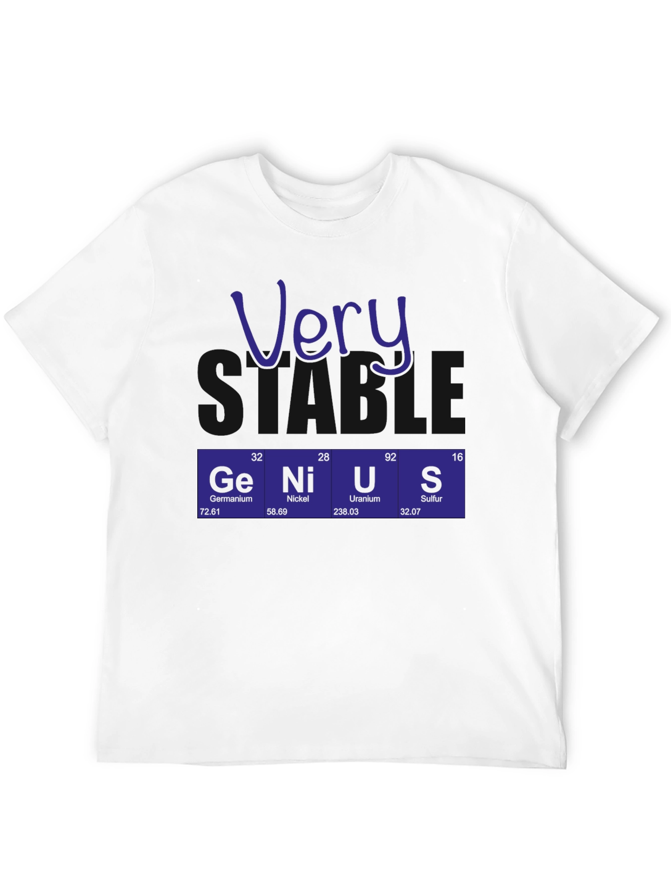 Very Genius T-Shirt - Science Pun Shirt