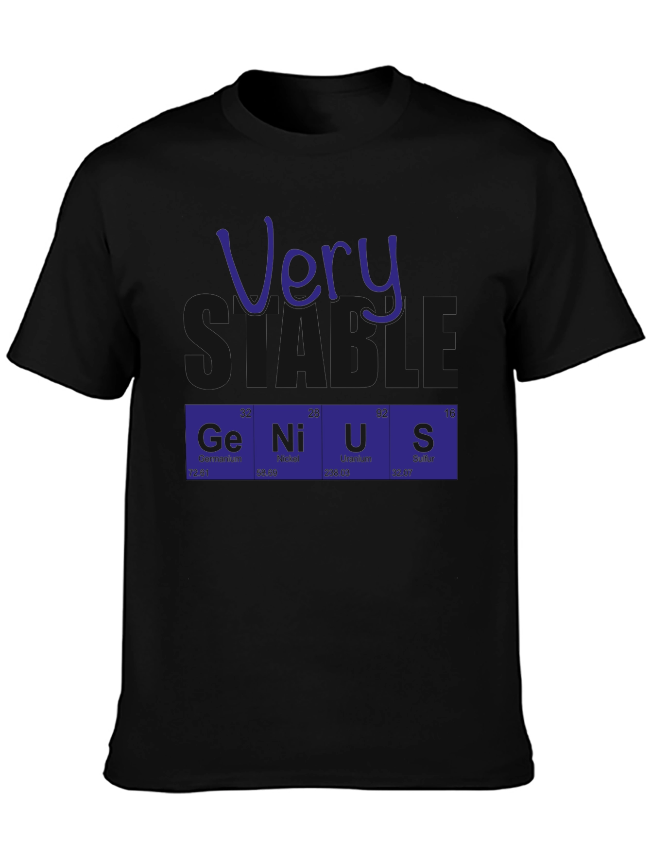 Very Genius T-Shirt - Science Pun Shirt