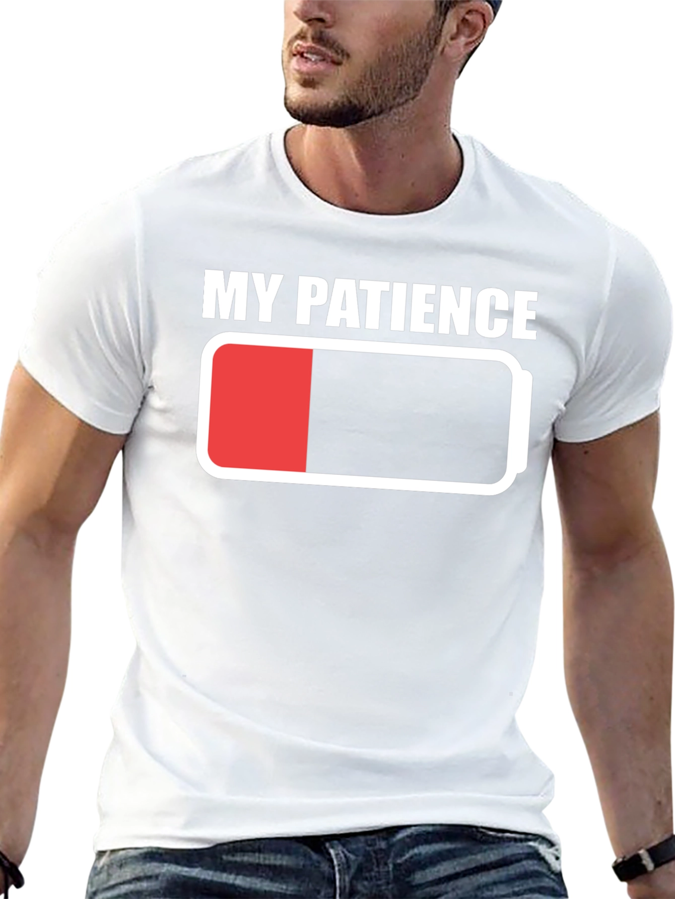 My Patience Battery Low T-Shirt