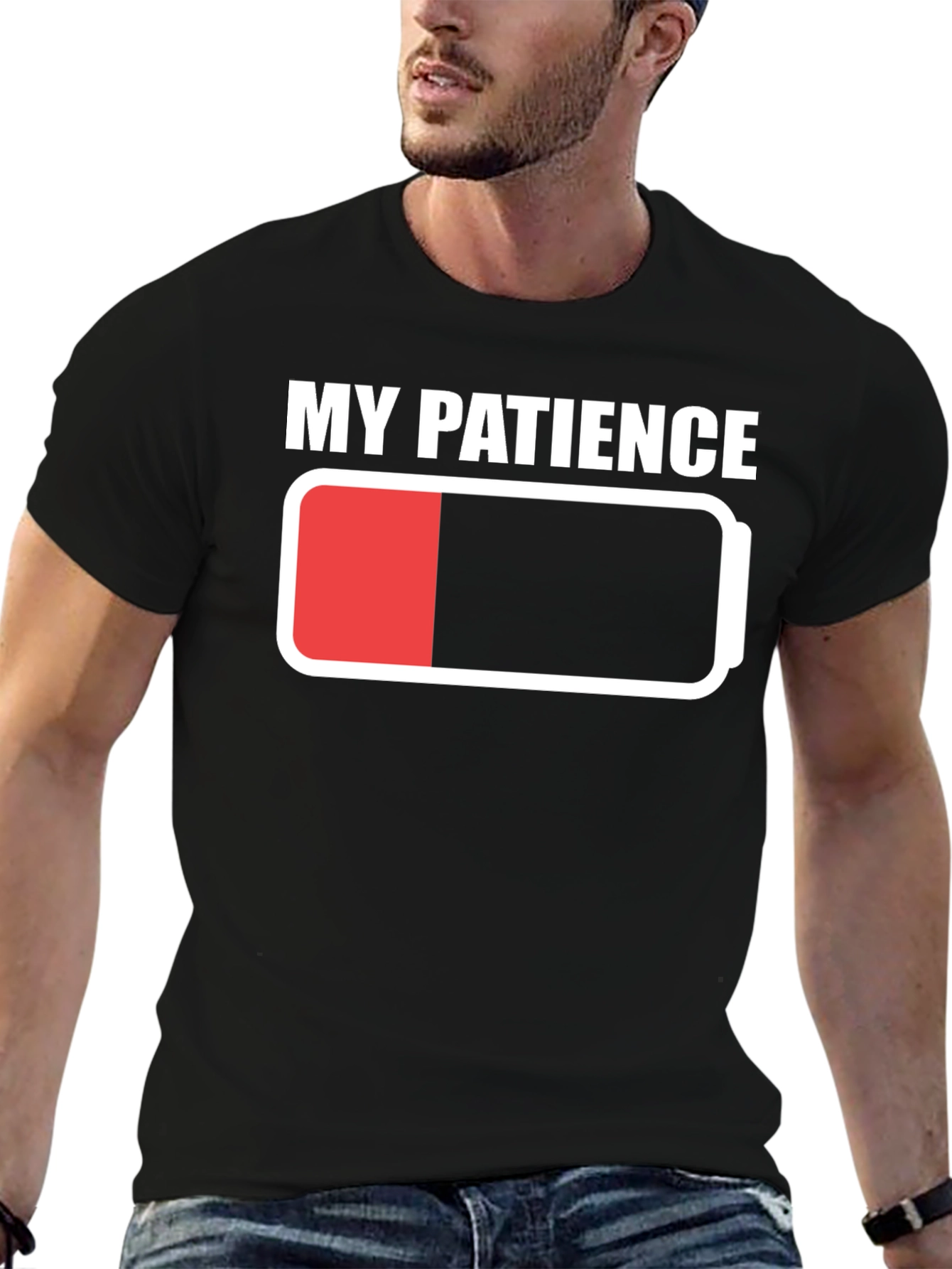 My Patience Battery Low T-Shirt