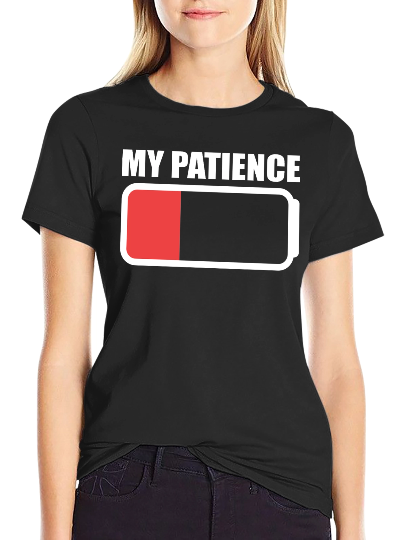 My Patience Battery Low T-Shirt
