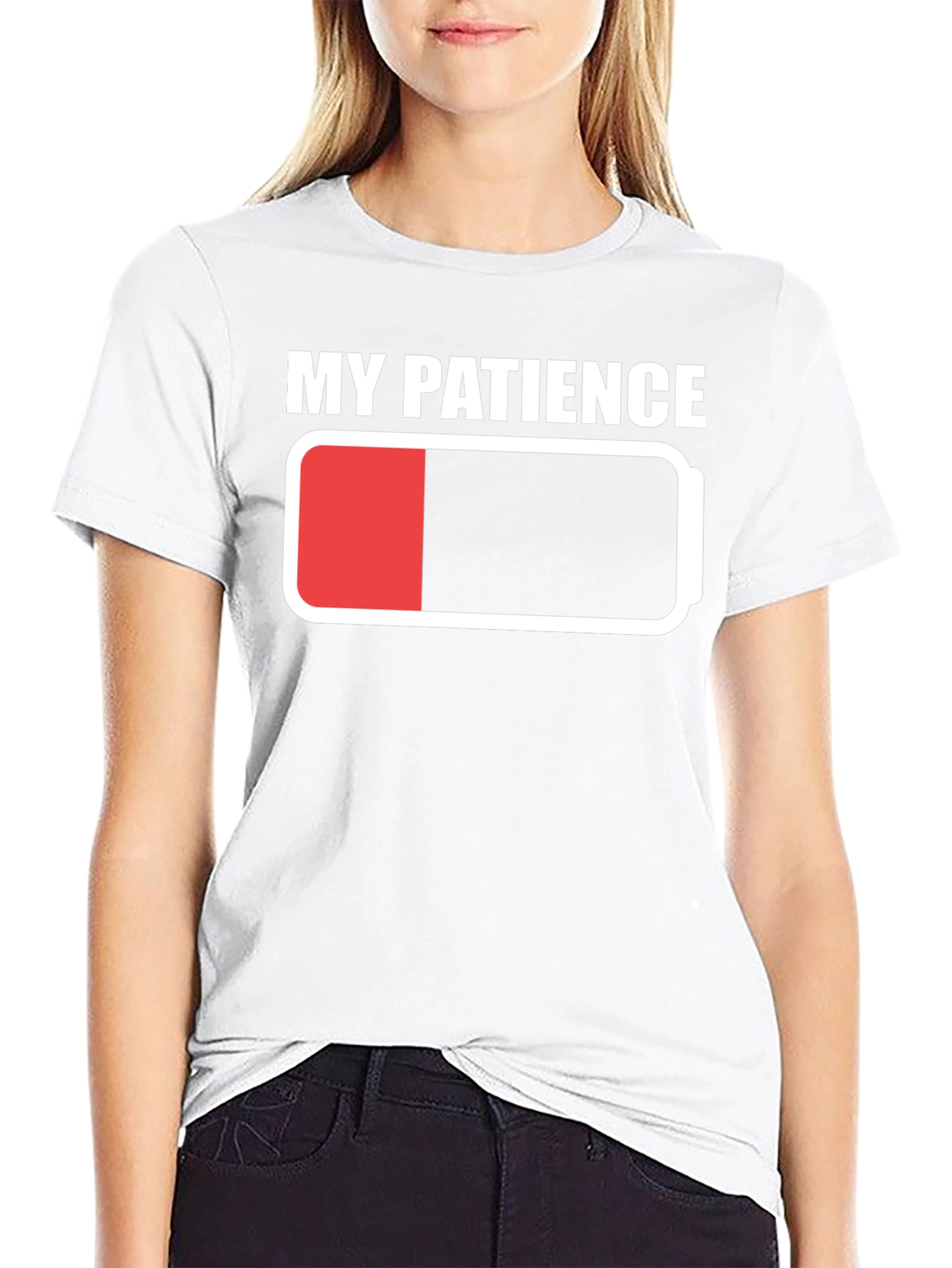 My Patience Battery Low T-Shirt
