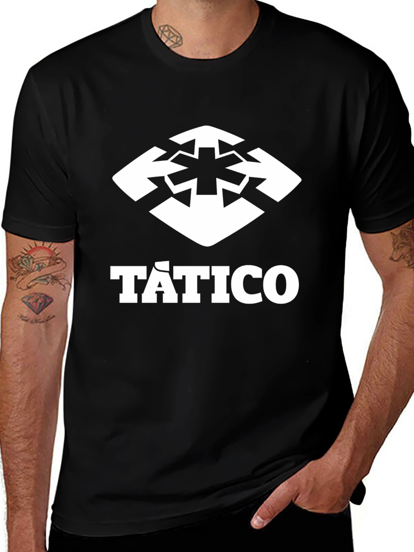 Tático Graphic Tee - Black