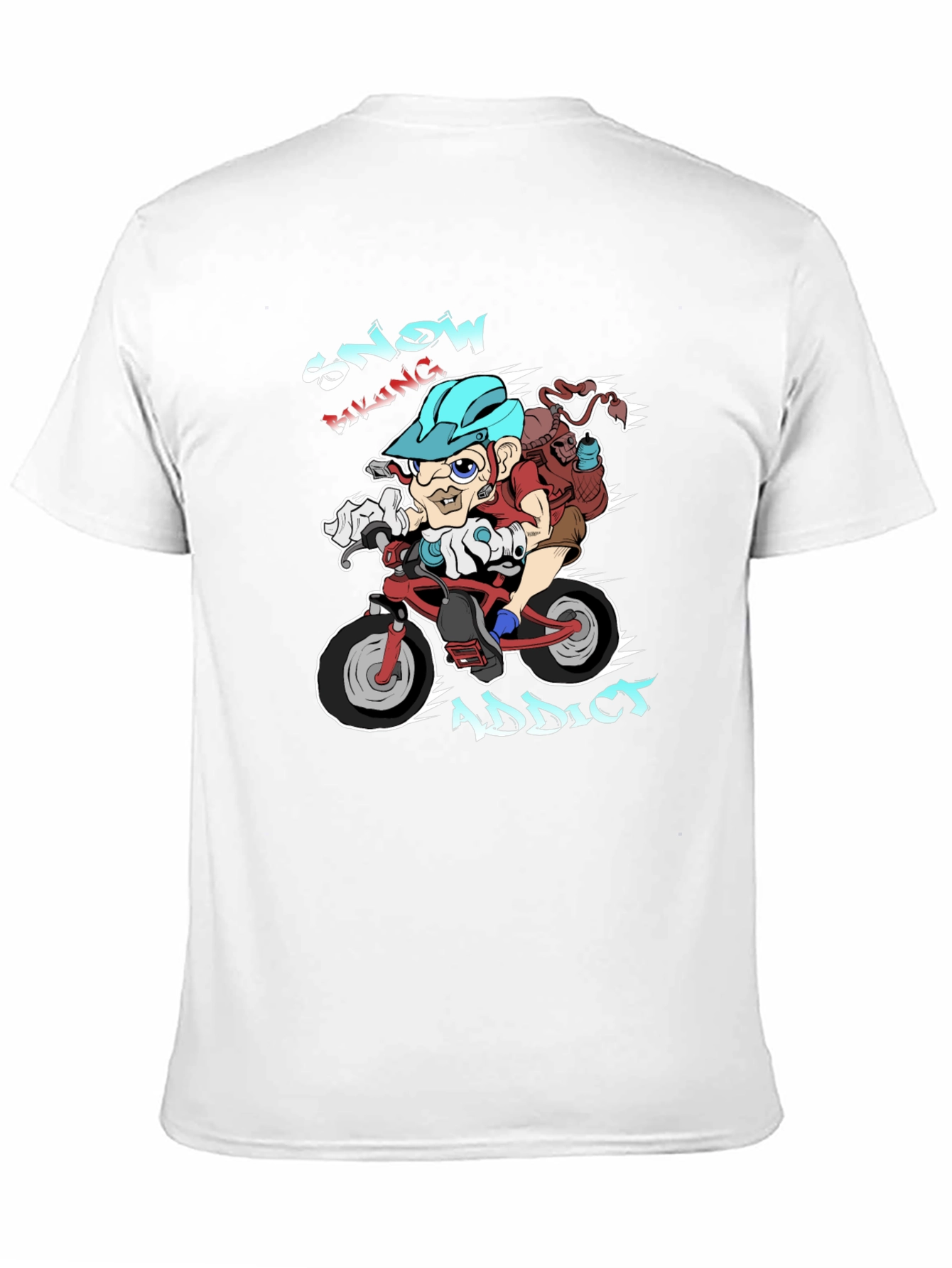 Snow Biking Addict T-Shirt