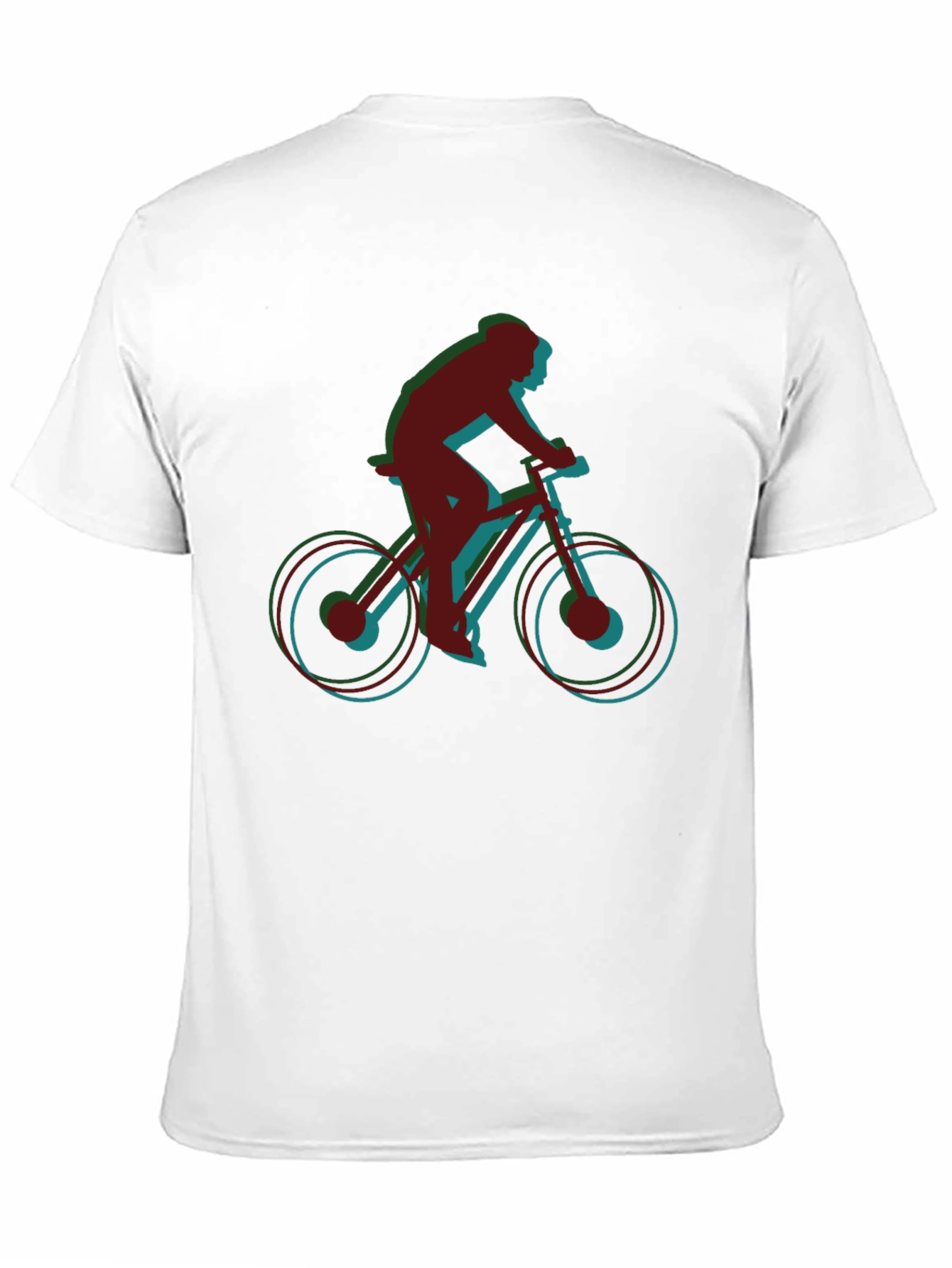 Biker Silhouette Graphic Tee - Ride in Style