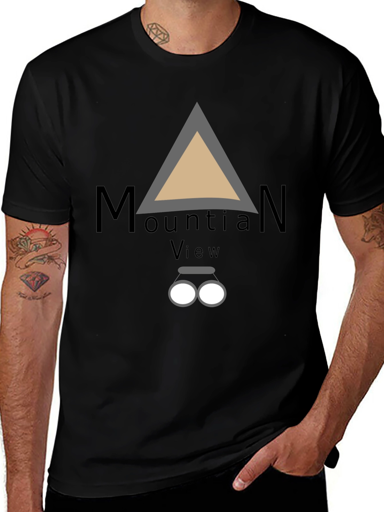 Mountain View T-Shirt: Casual Graphic Tee