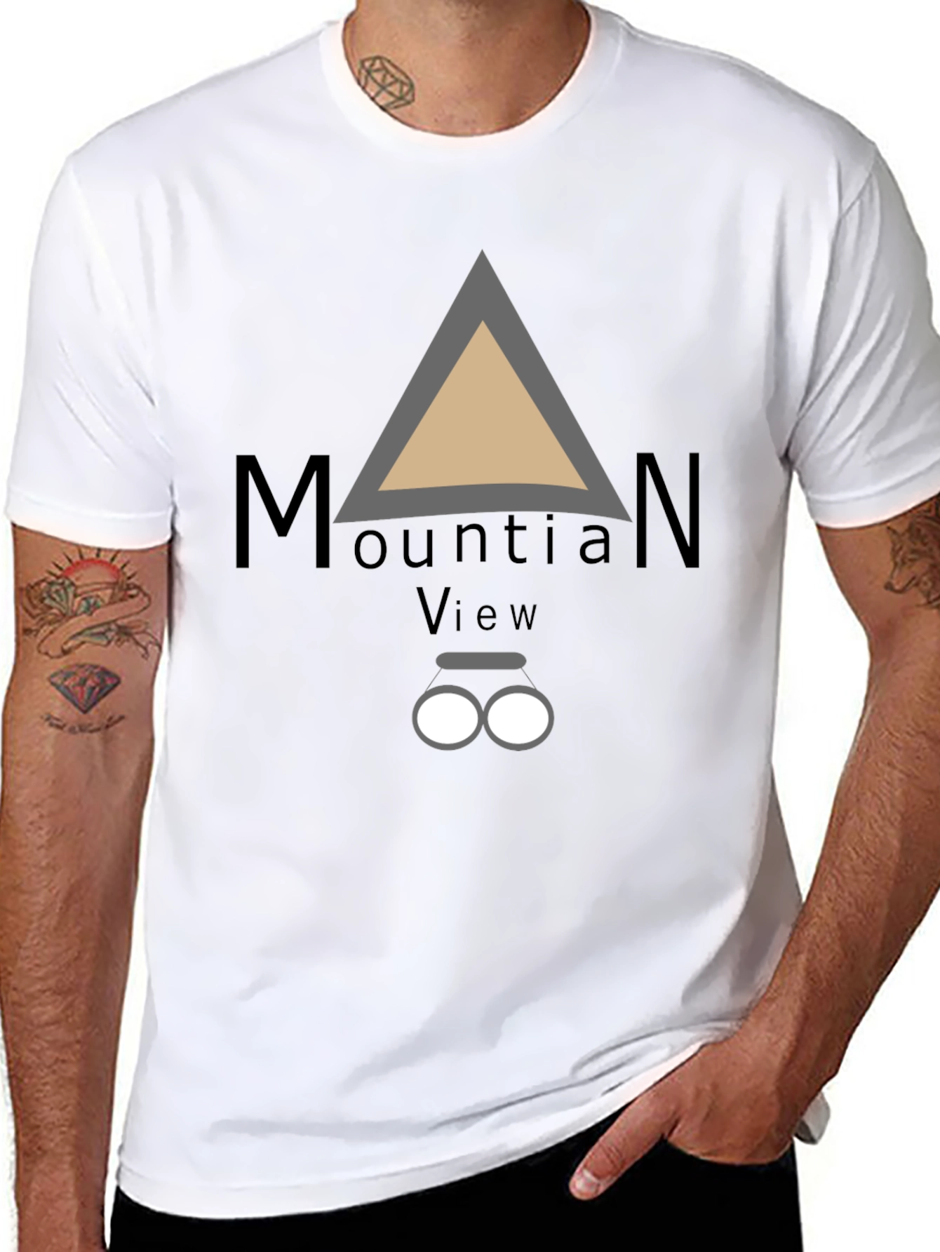 Mountain View T-Shirt: Casual Graphic Tee