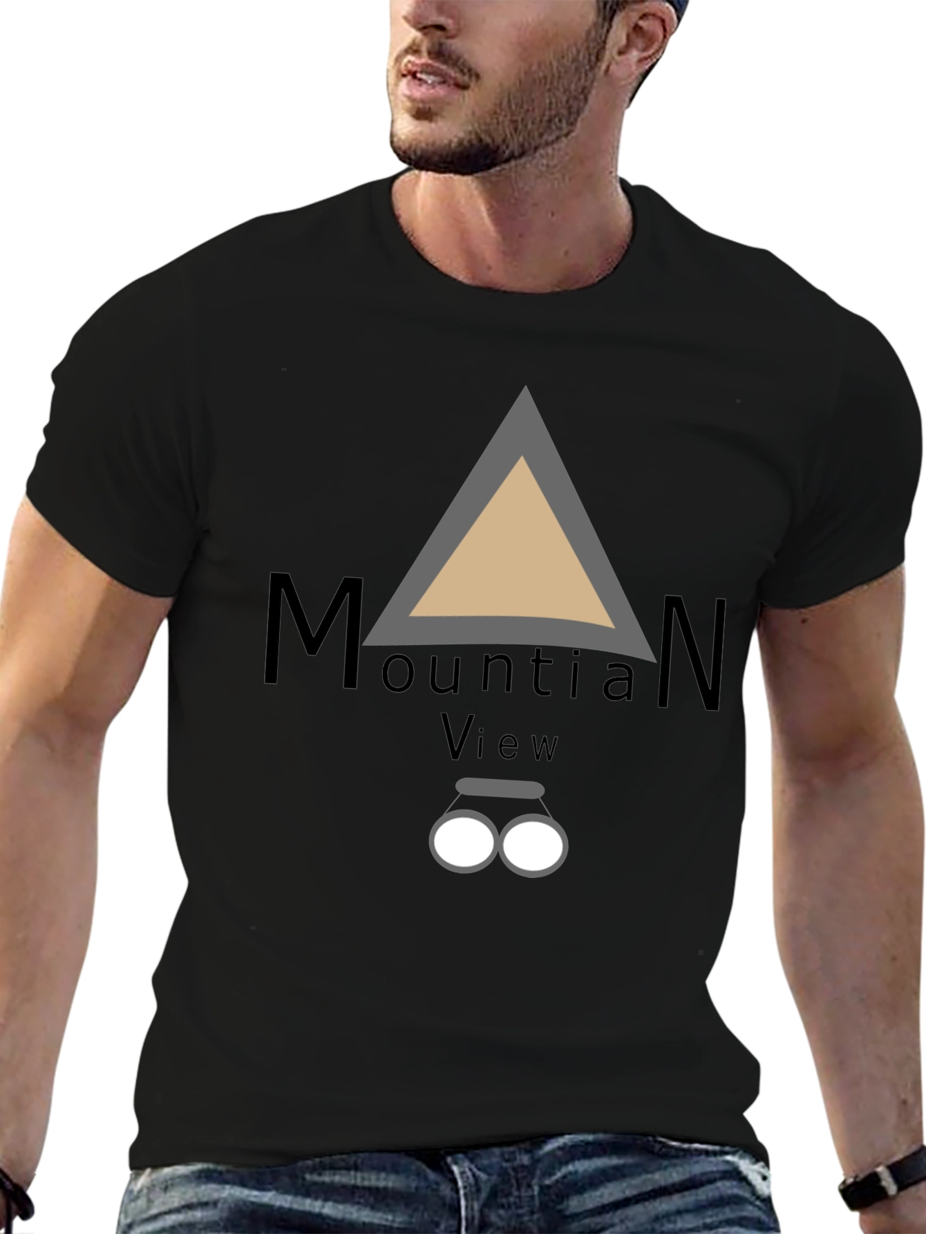 Mountain View T-Shirt: Casual Graphic Tee