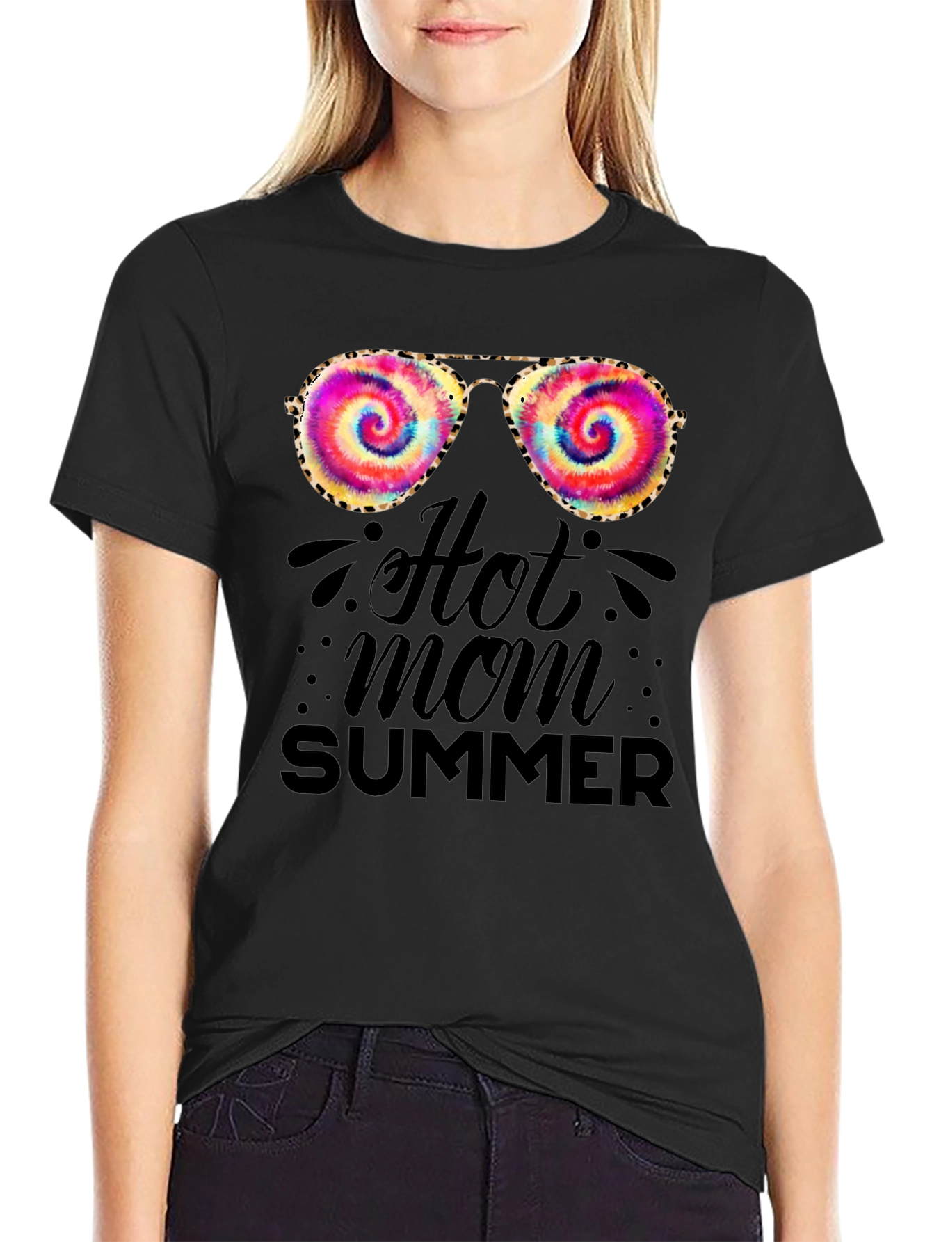 Hot Mom Summer Graphic T-Shirt