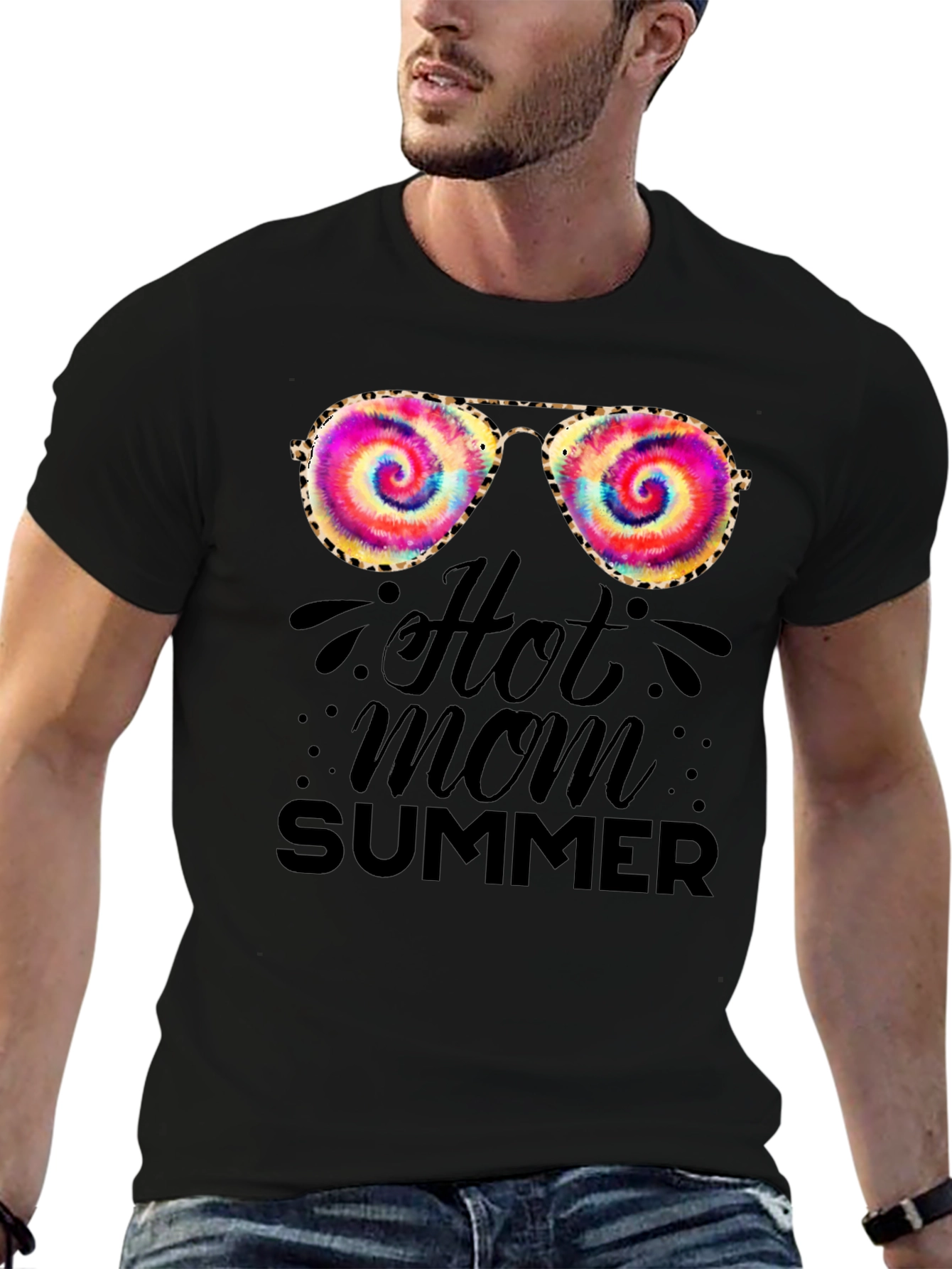 Hot Mom Summer Graphic T-Shirt