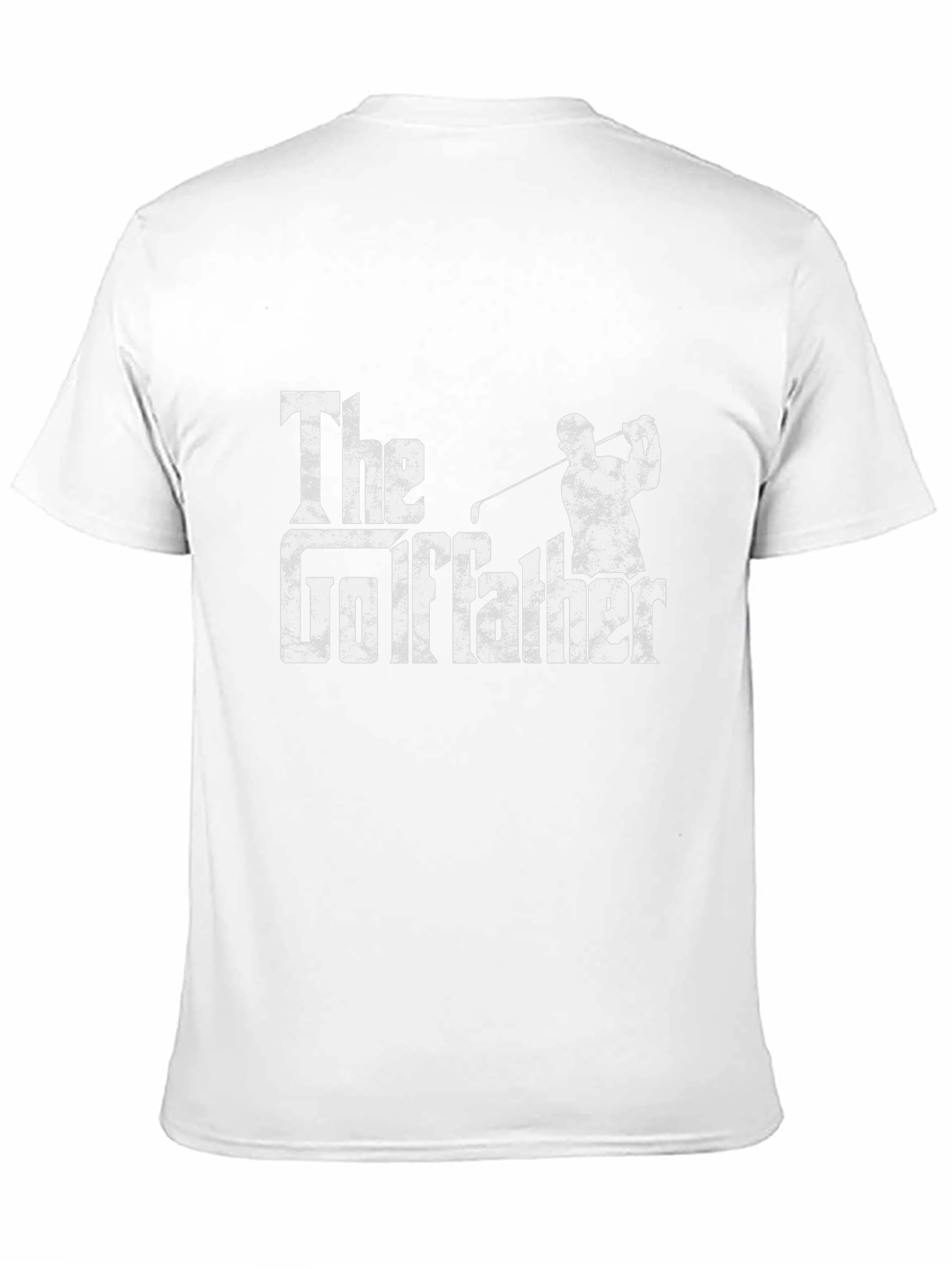 The Golfather Funny Golf Lover Black T-Shirt