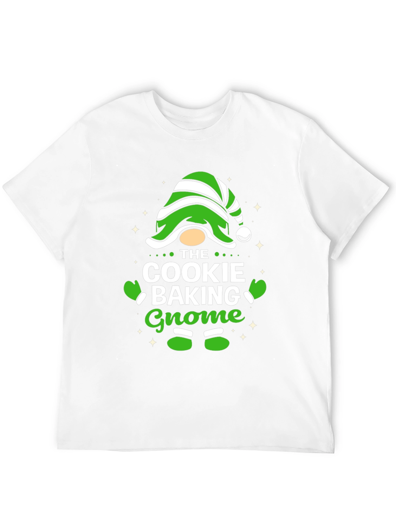 Cookie Baking Gnome T-Shirt - Holiday Fun