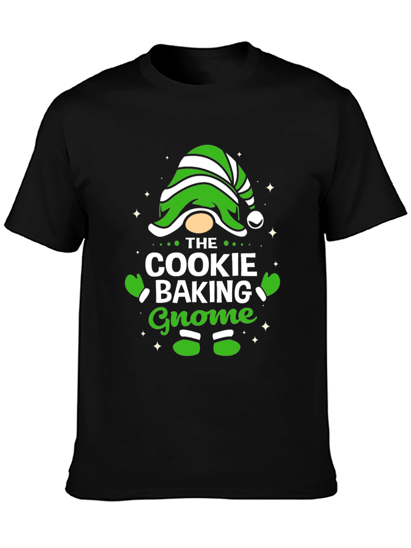 Cookie Baking Gnome T-Shirt - Holiday Fun
