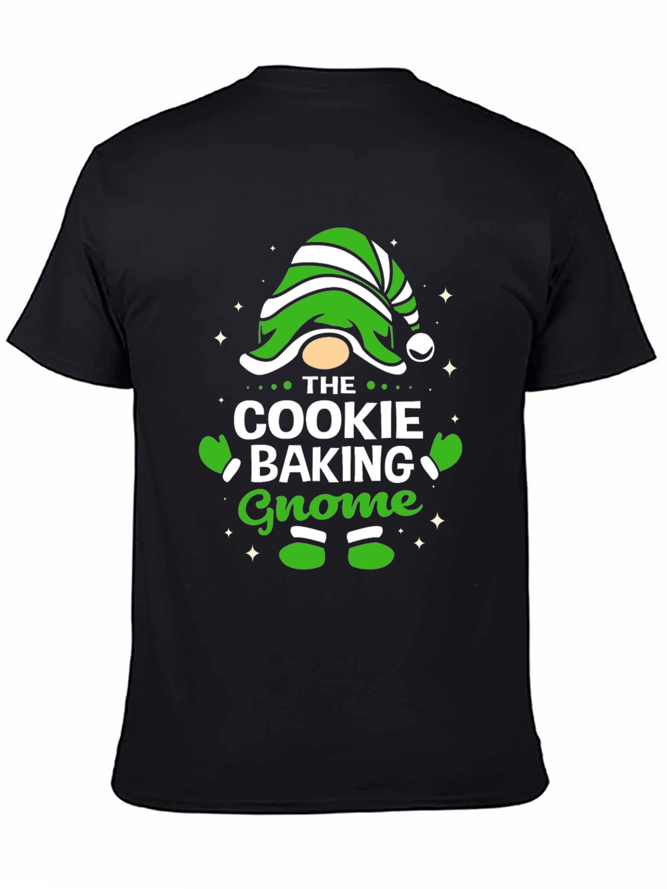 Cookie Baking Gnome T-Shirt - Holiday Fun