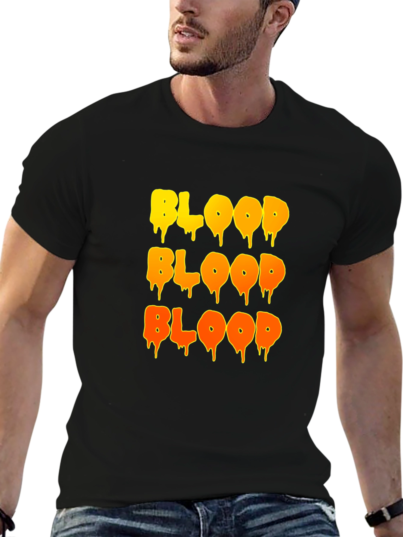 Dripping Blood T-Shirt - Halloween Horror Tee