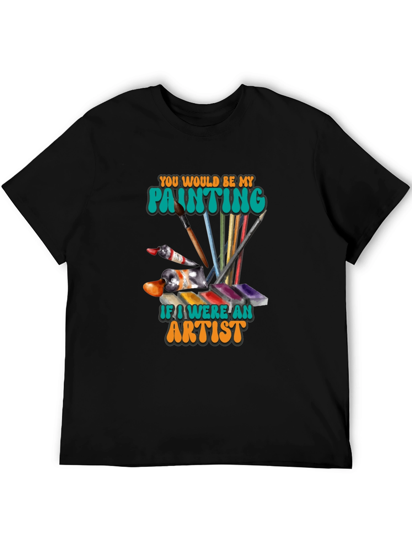 Artist Painting T-Shirt - Unique Design