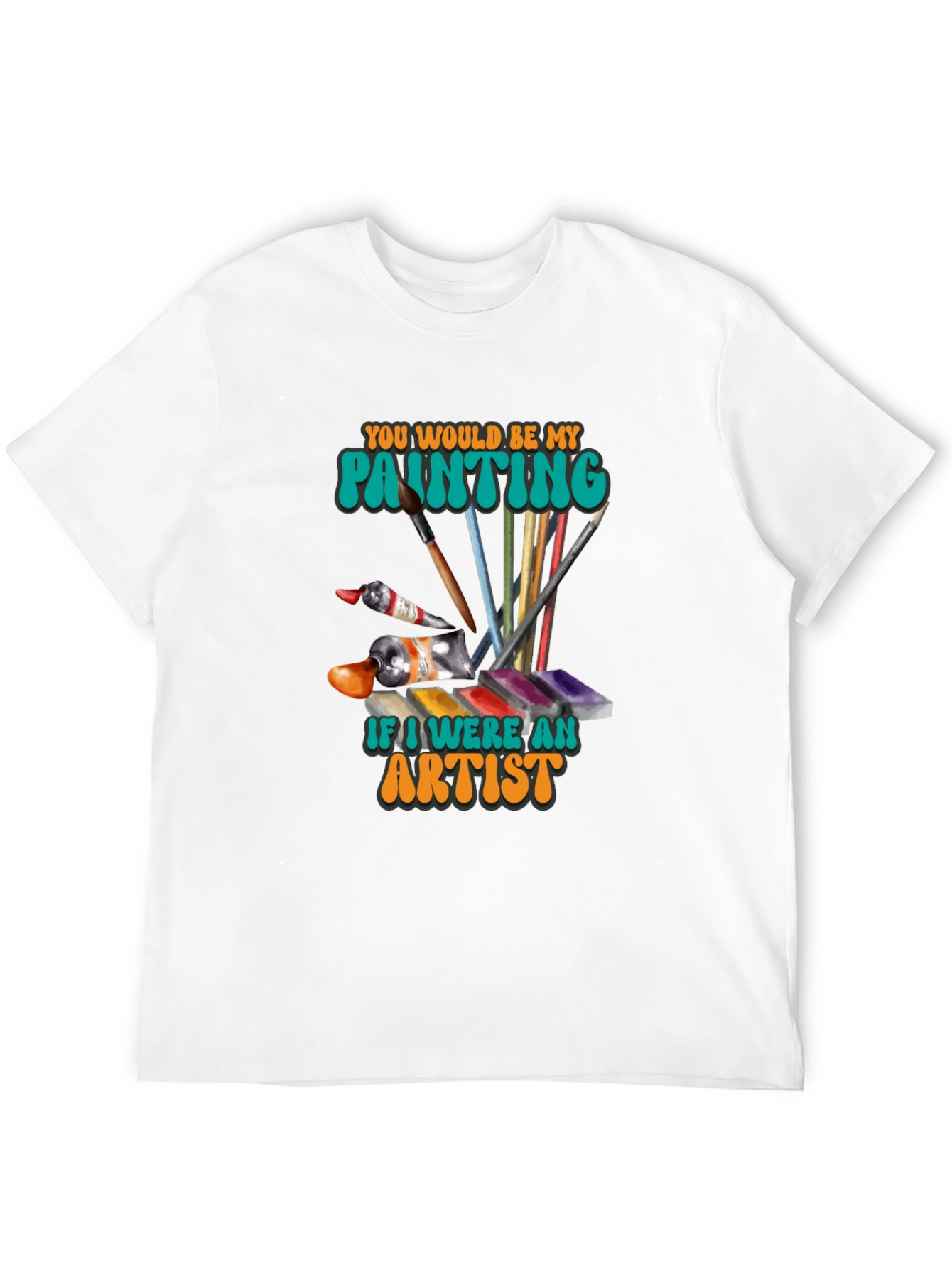 Artist Painting T-Shirt - Unique Design