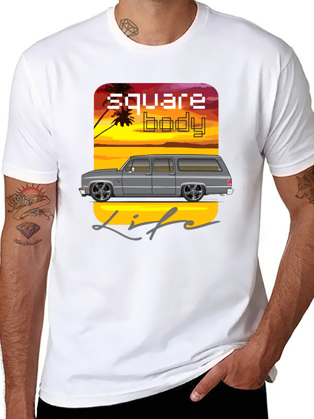 Square Body Life T-Shirt