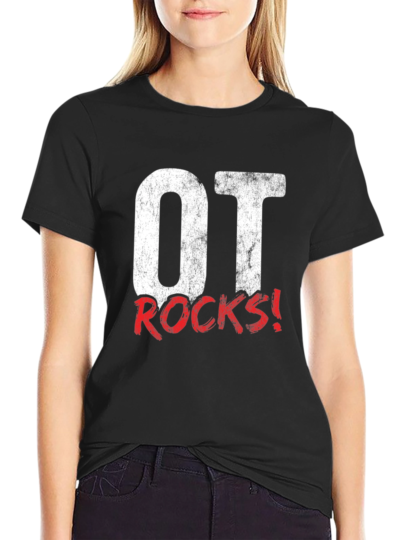 OT Rocks! Graphic Tee - Occupational Therapy T-Shirt