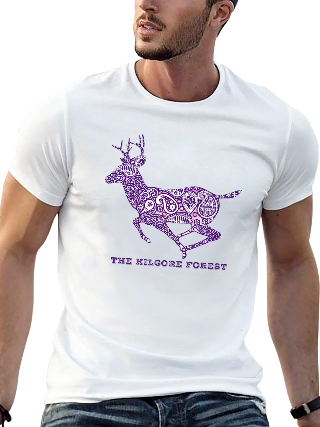 The Kilgore Forest Deer Graphic T-Shirt