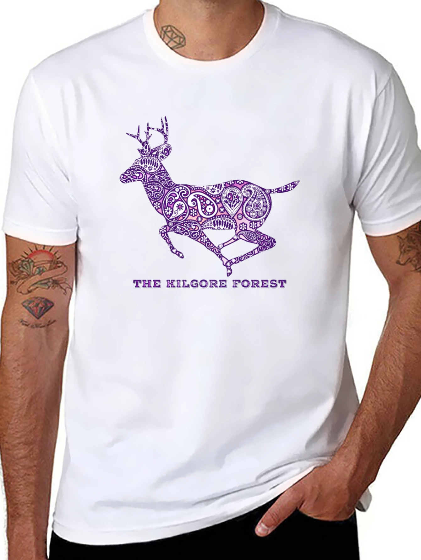 The Kilgore Forest Deer Graphic T-Shirt