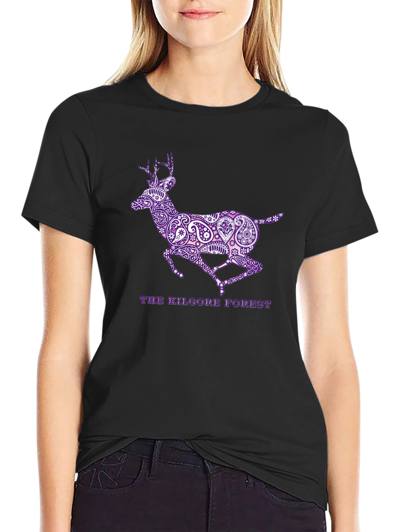The Kilgore Forest Deer Graphic T-Shirt