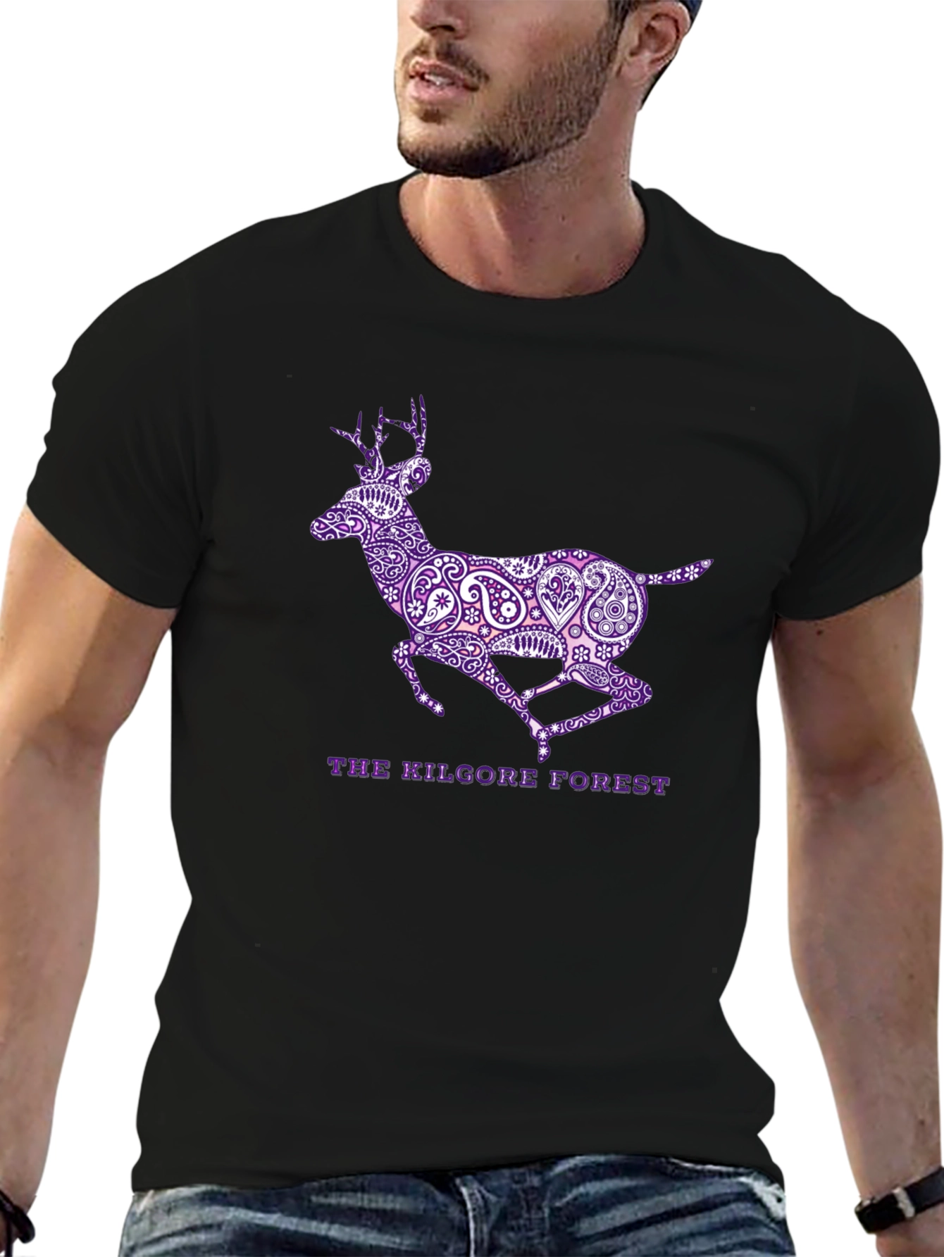 The Kilgore Forest Deer Graphic T-Shirt