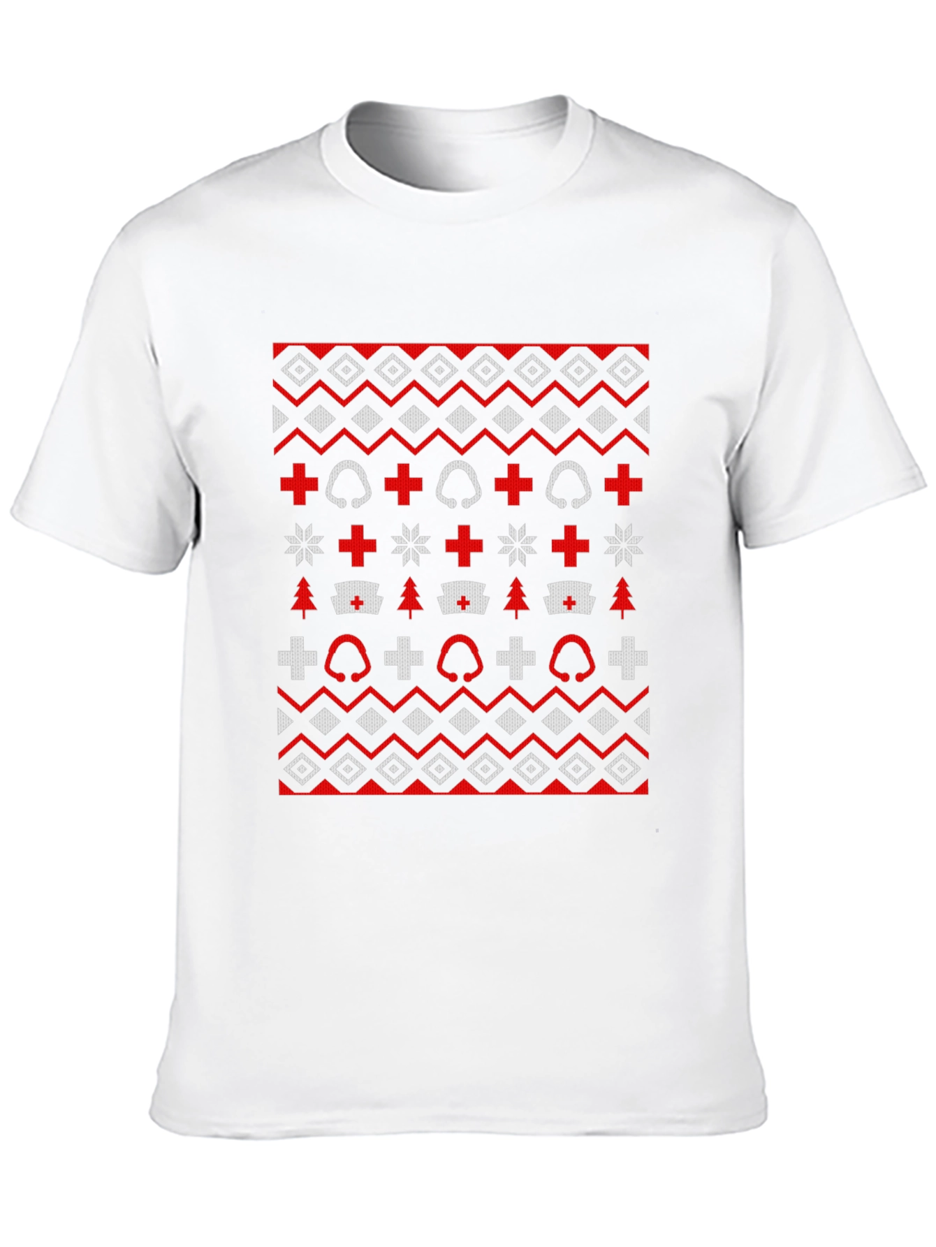 Nurse Ugly Christmas T-Shirt
