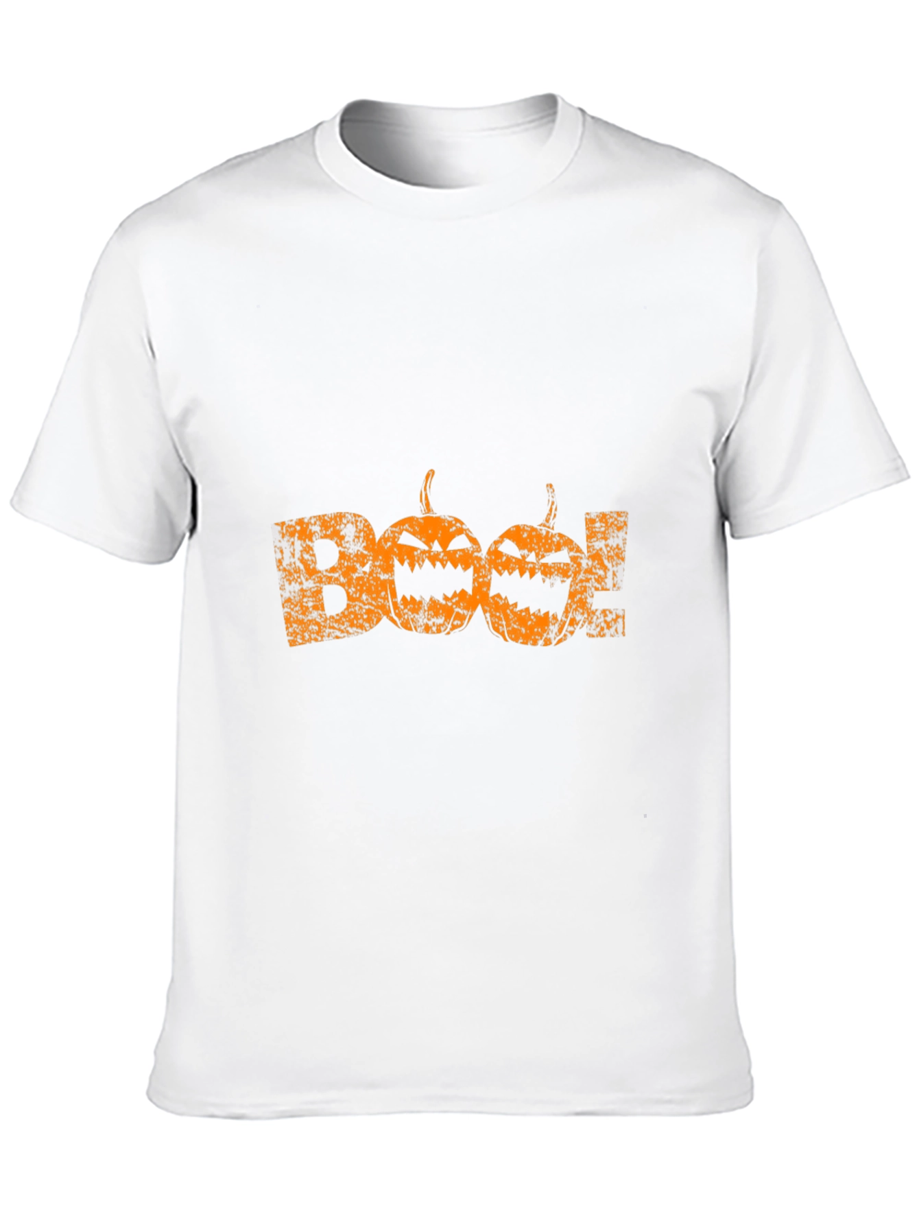 Halloween Boo Pumpkin Graphic T-Shirt