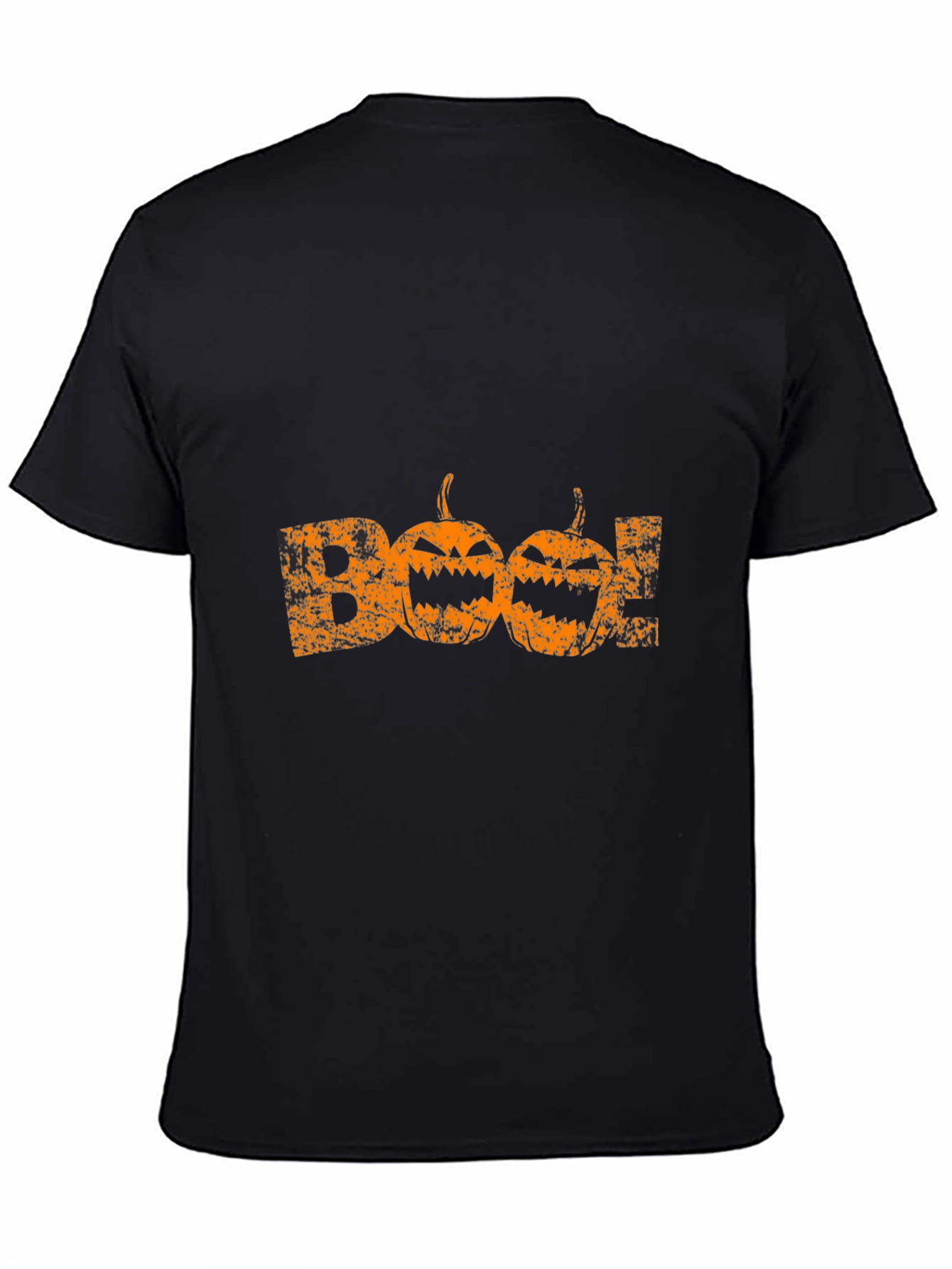 Halloween Boo Pumpkin Graphic T-Shirt