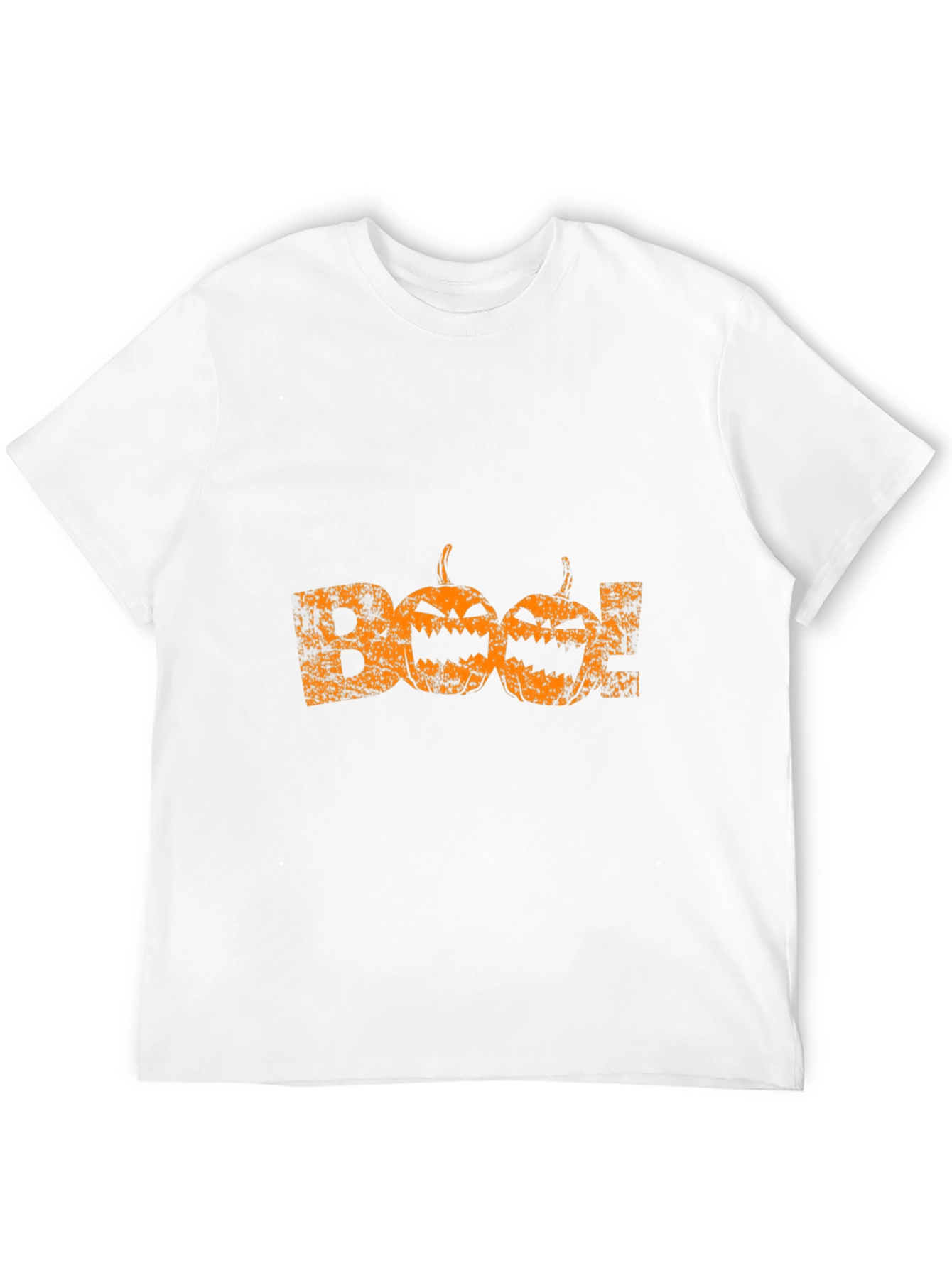 Halloween Boo Pumpkin Graphic T-Shirt